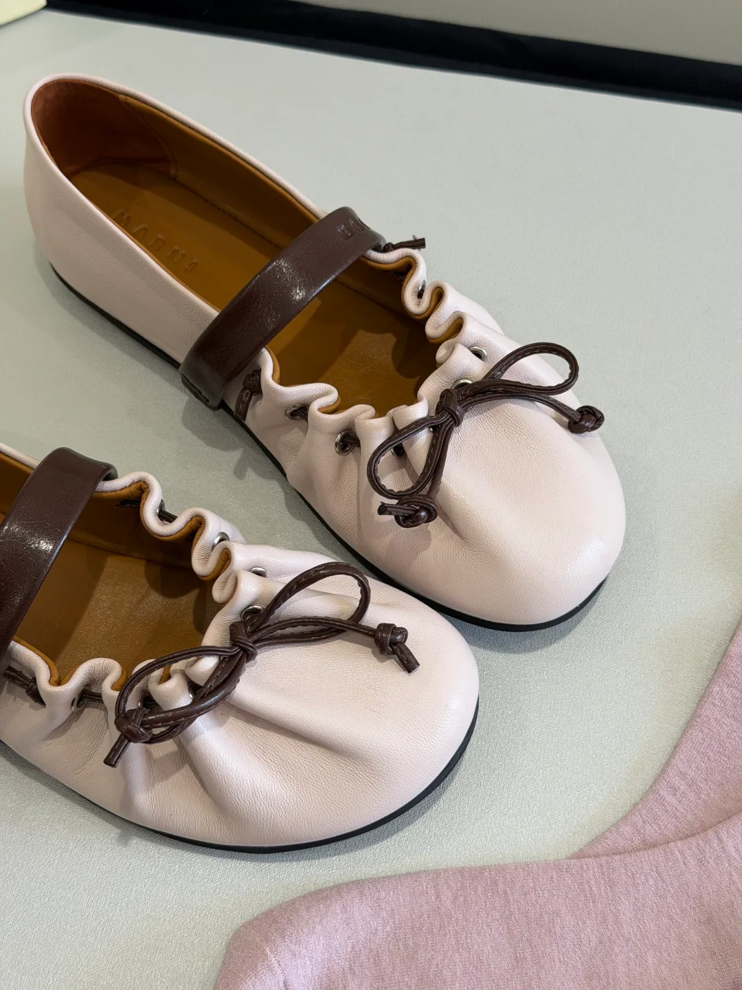Балетки Женские Marni 1619387