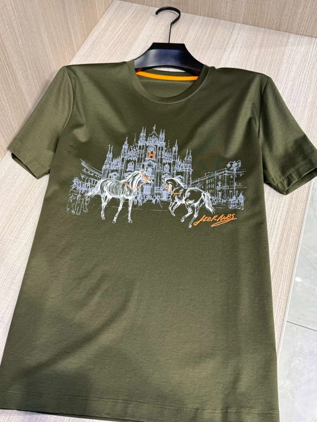 Футболки Мужские Hermes 23539