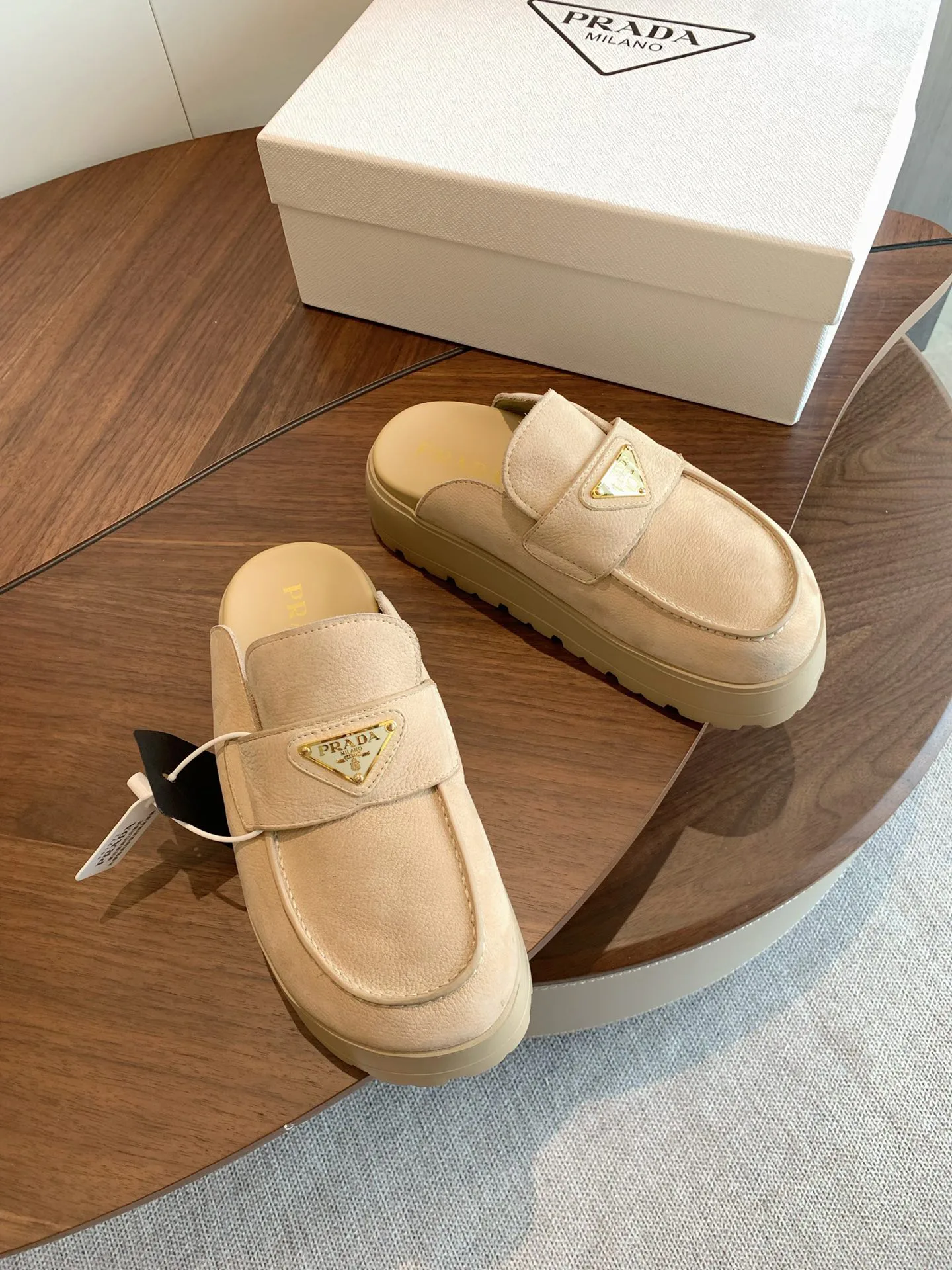 Мюли И Сабо Женские Prada 18143056