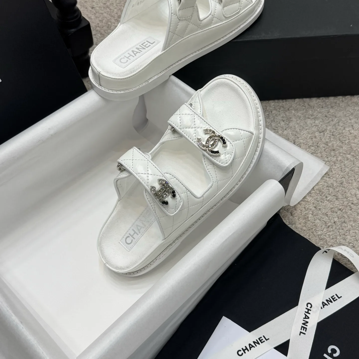 Шлепанцы Женские Chanel 29040