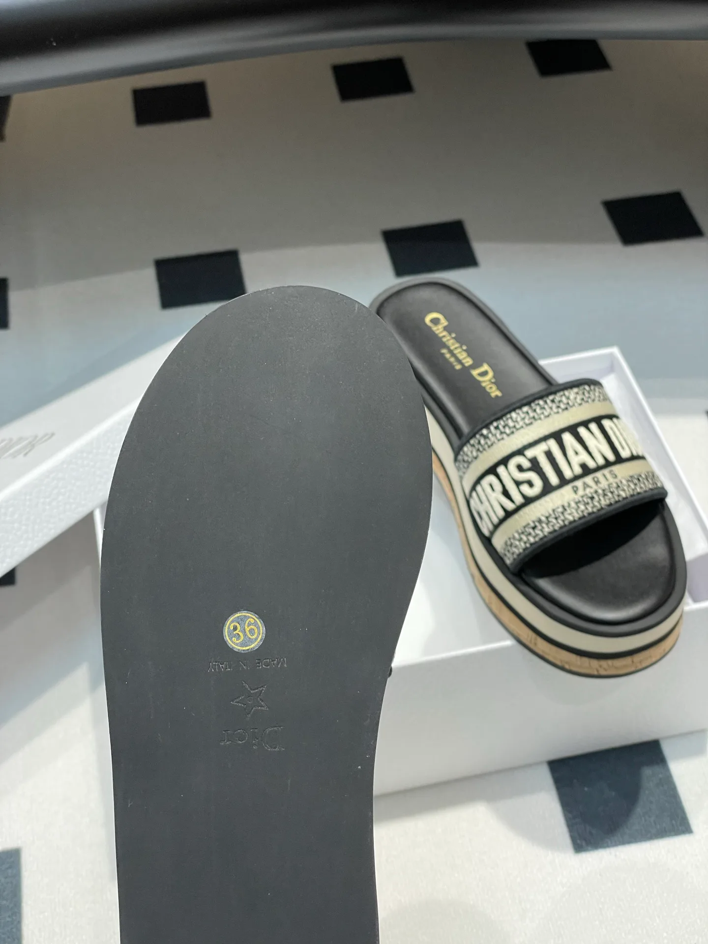 Шлепанцы Женские Christian Dior 28436