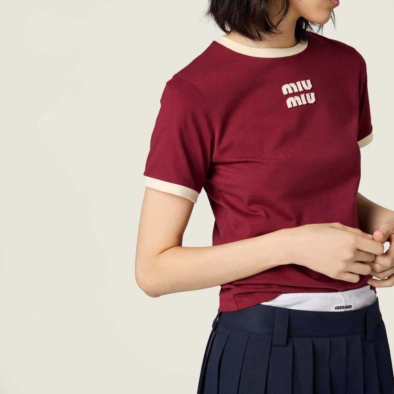 Футболки Женские Miu Miu 11753485