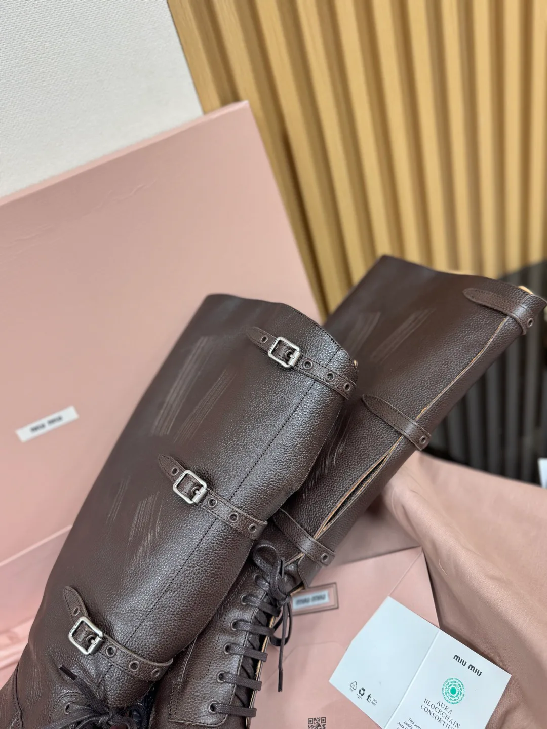 Сапоги Женские Miu Miu 670752