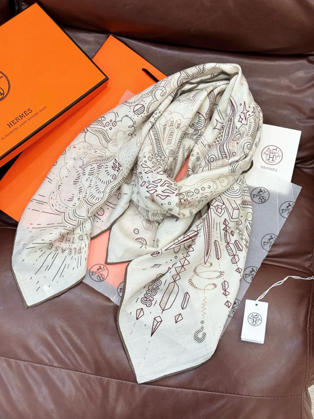 Шарфы Hermes 895077