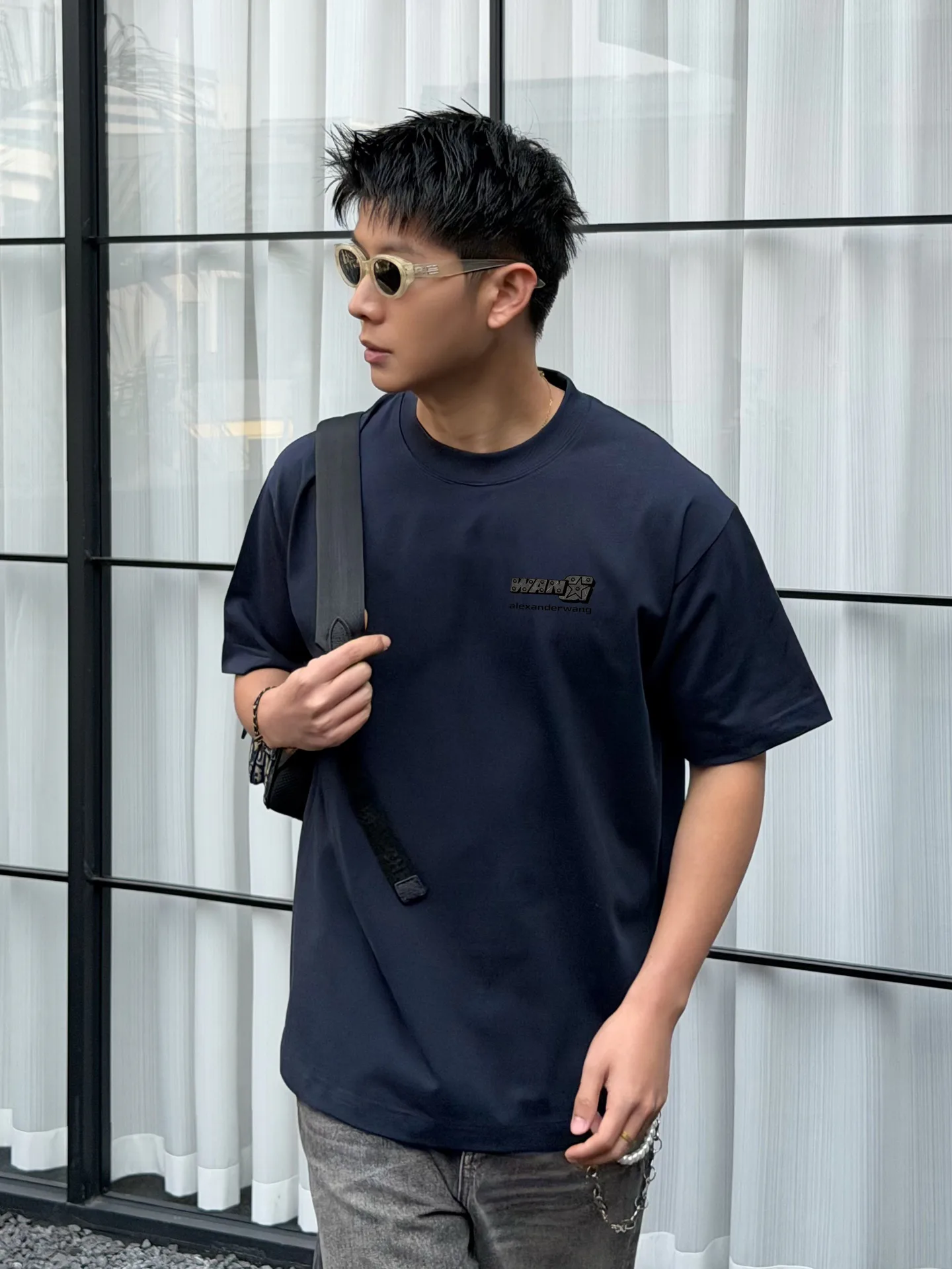 Футболки Мужские Alexander Wang 11608055