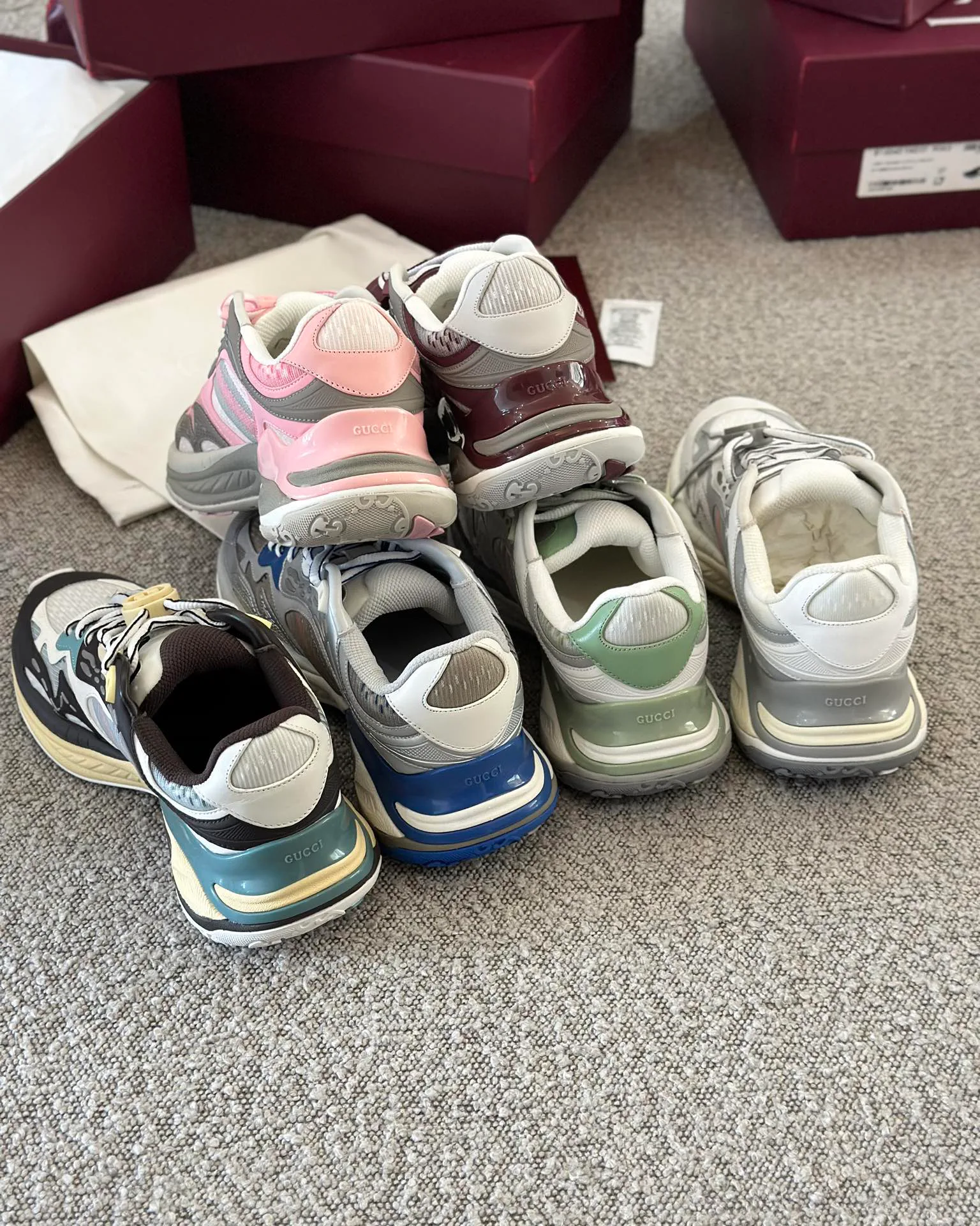 Кроссовки Женские Gucci 4321367