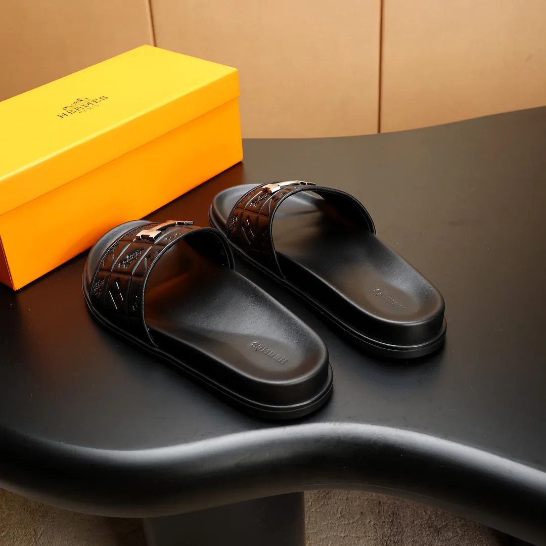 Шлепанцы Мужские Hermes 5519985