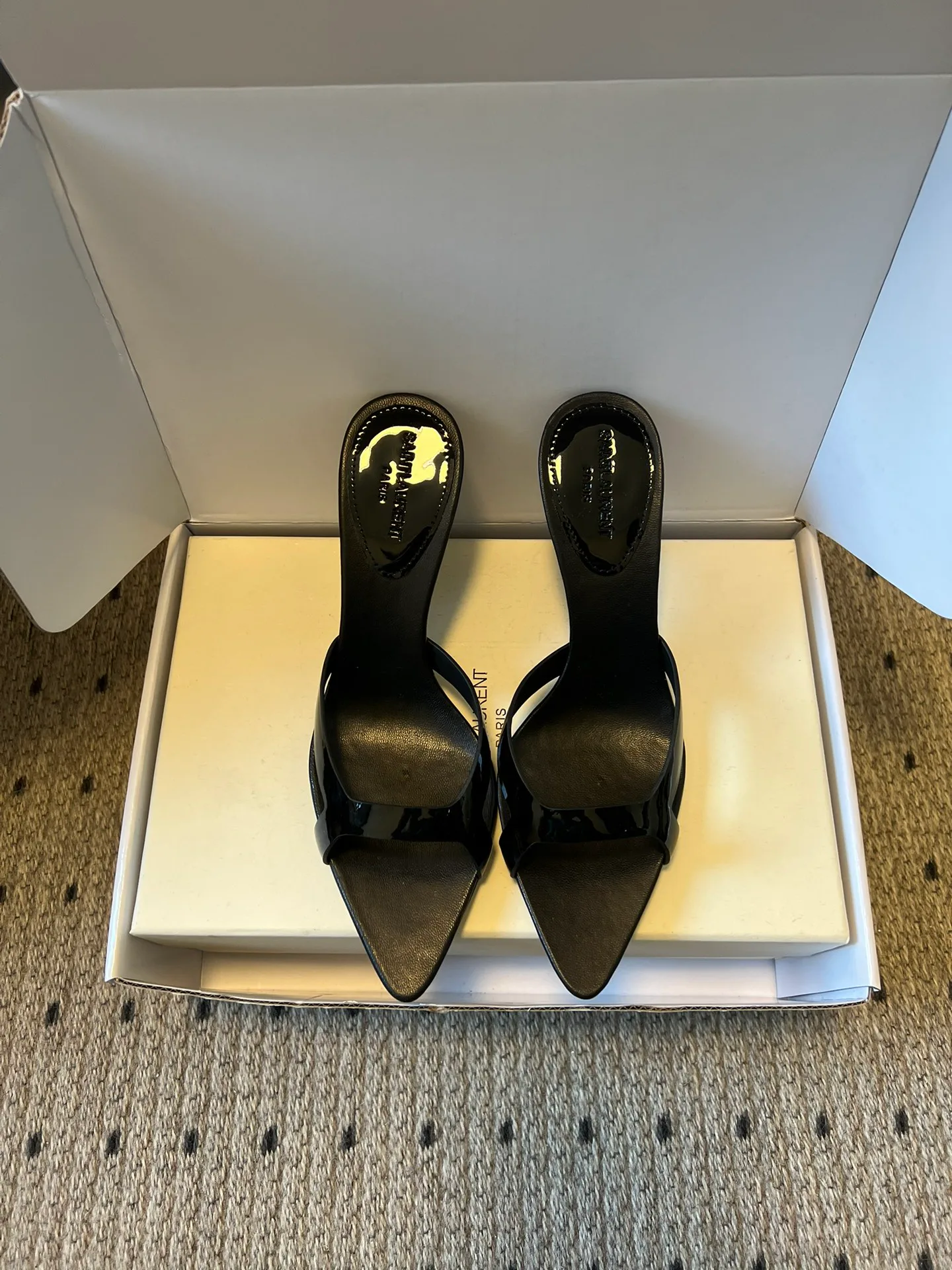 Мюли И Сабо Женские Saint Laurent 10835393