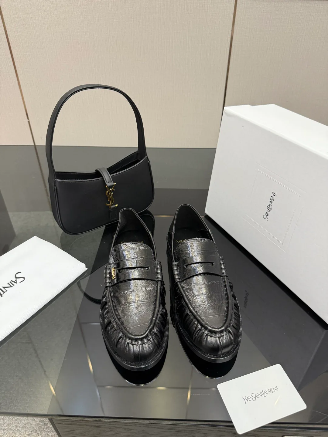 Лоферы Женские Saint Laurent 374997