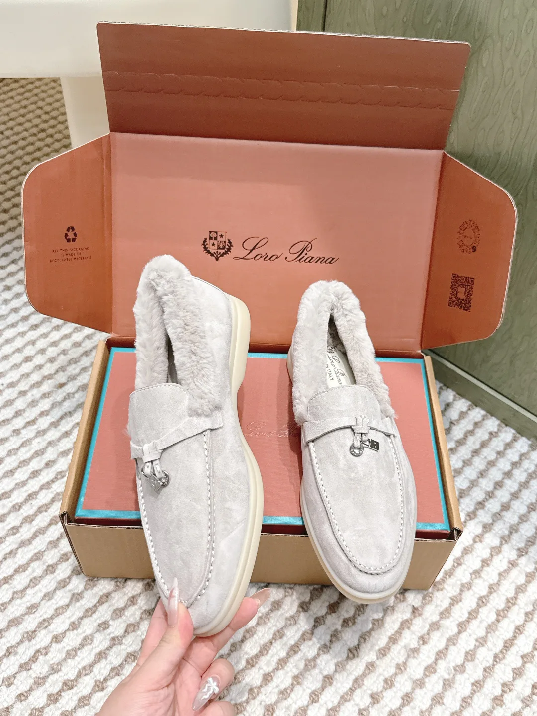 Лоферы И Мокасины Женские Loro Piana 18007027