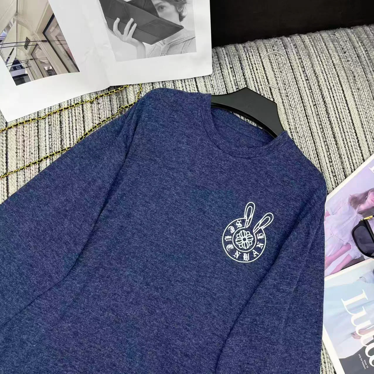 Лонгсливы Мужские Chrome Hearts 118742