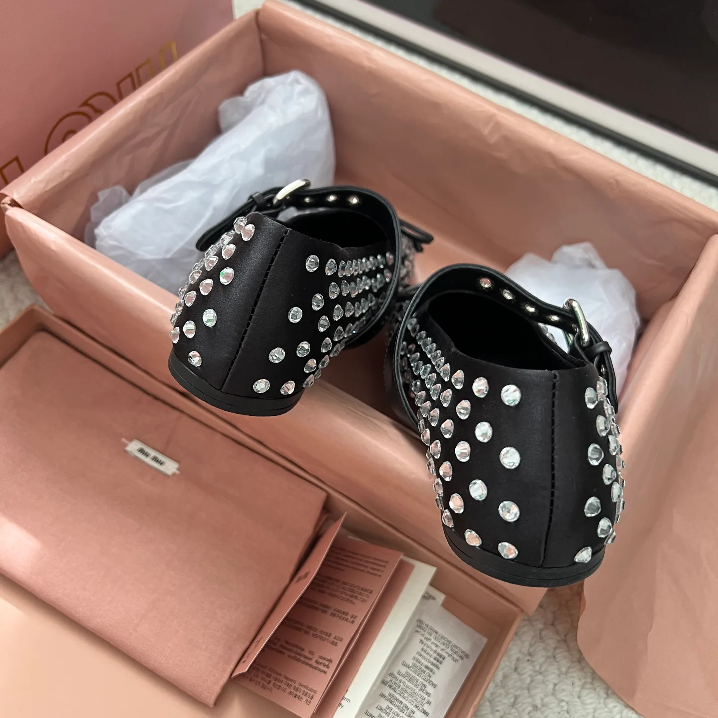 Балетки Женские Miu Miu 11543822
