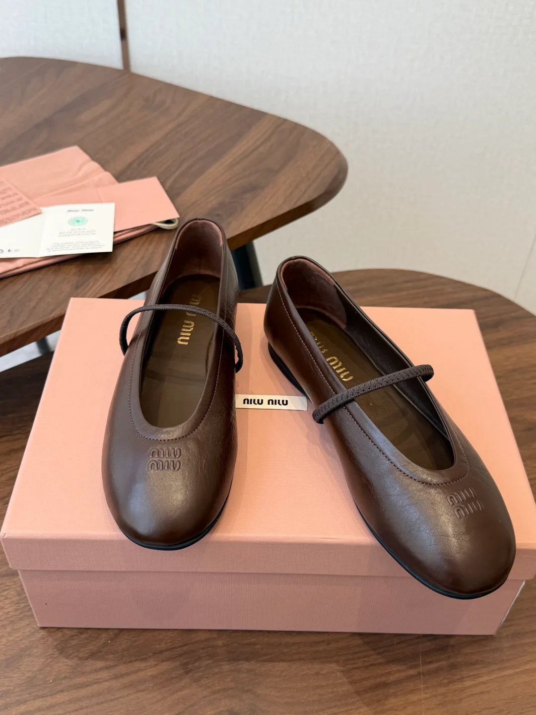 Балетки Женские Miu Miu 17535450