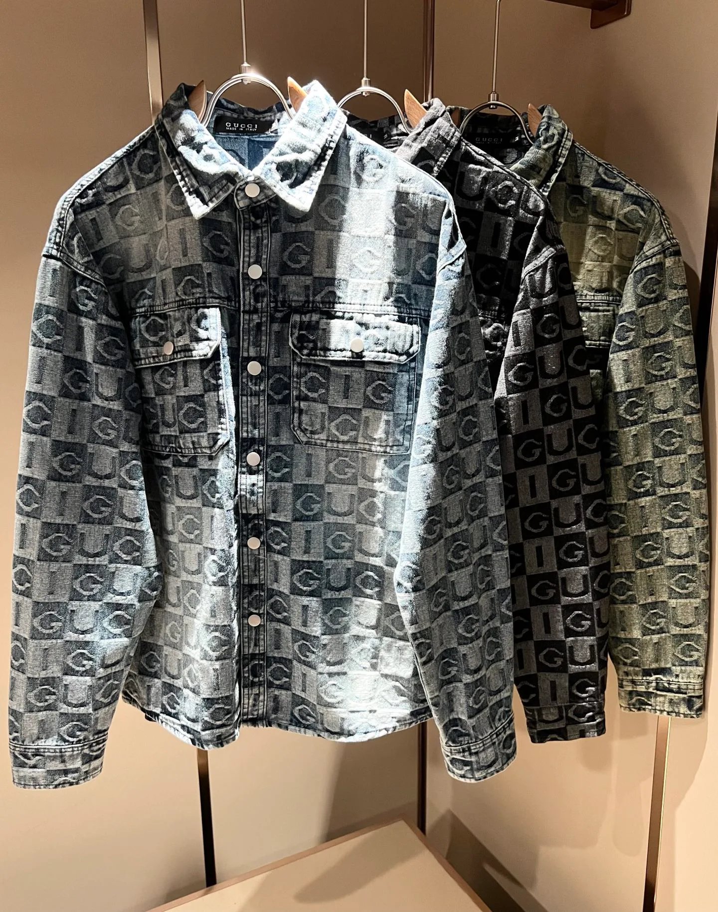 Рубашки Мужские Gucci 1220332