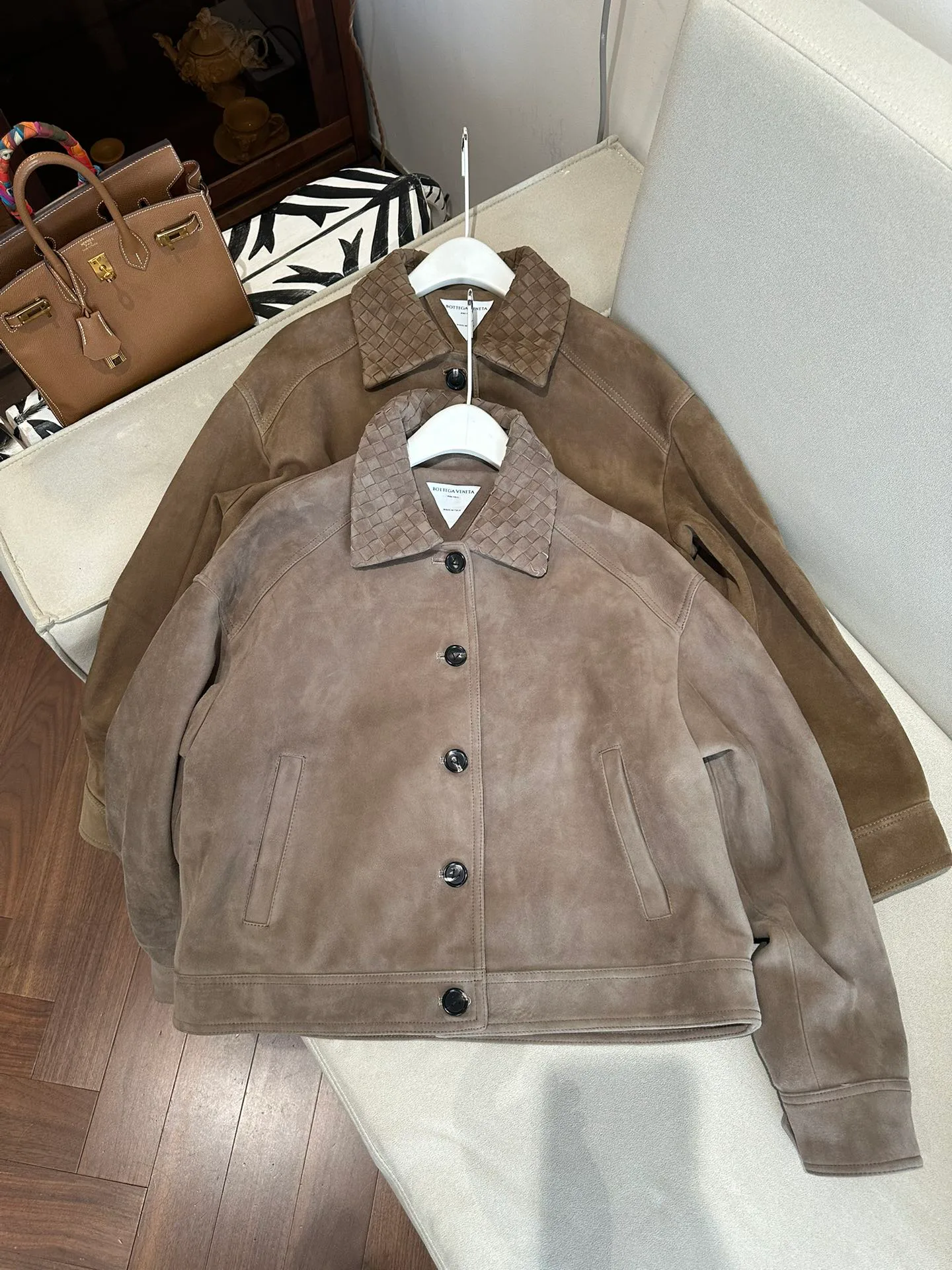 Кожаные Куртки И Дублёнки Женские Bottega Veneta 11460770