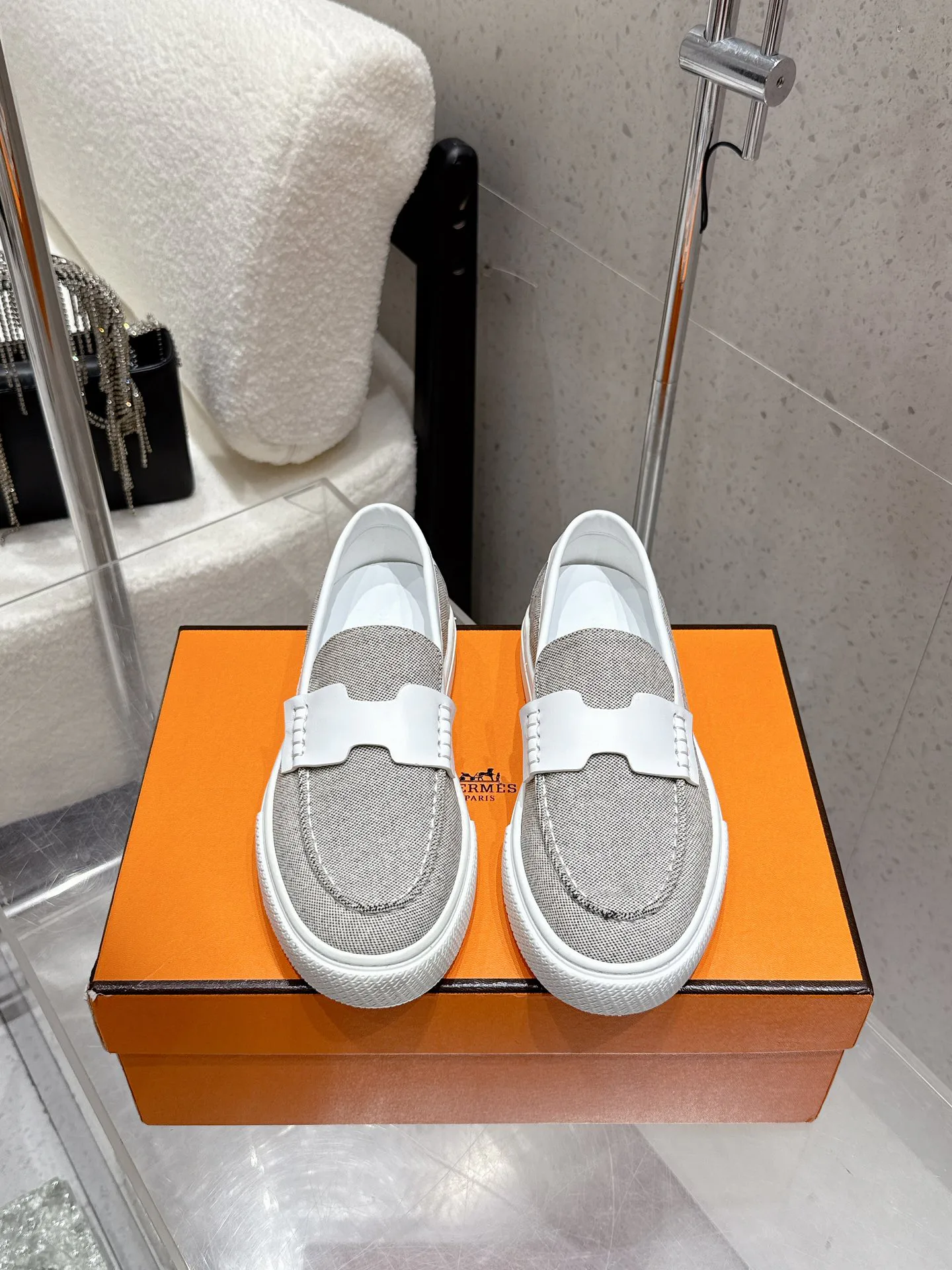 Лоферы Женские Hermes 490733