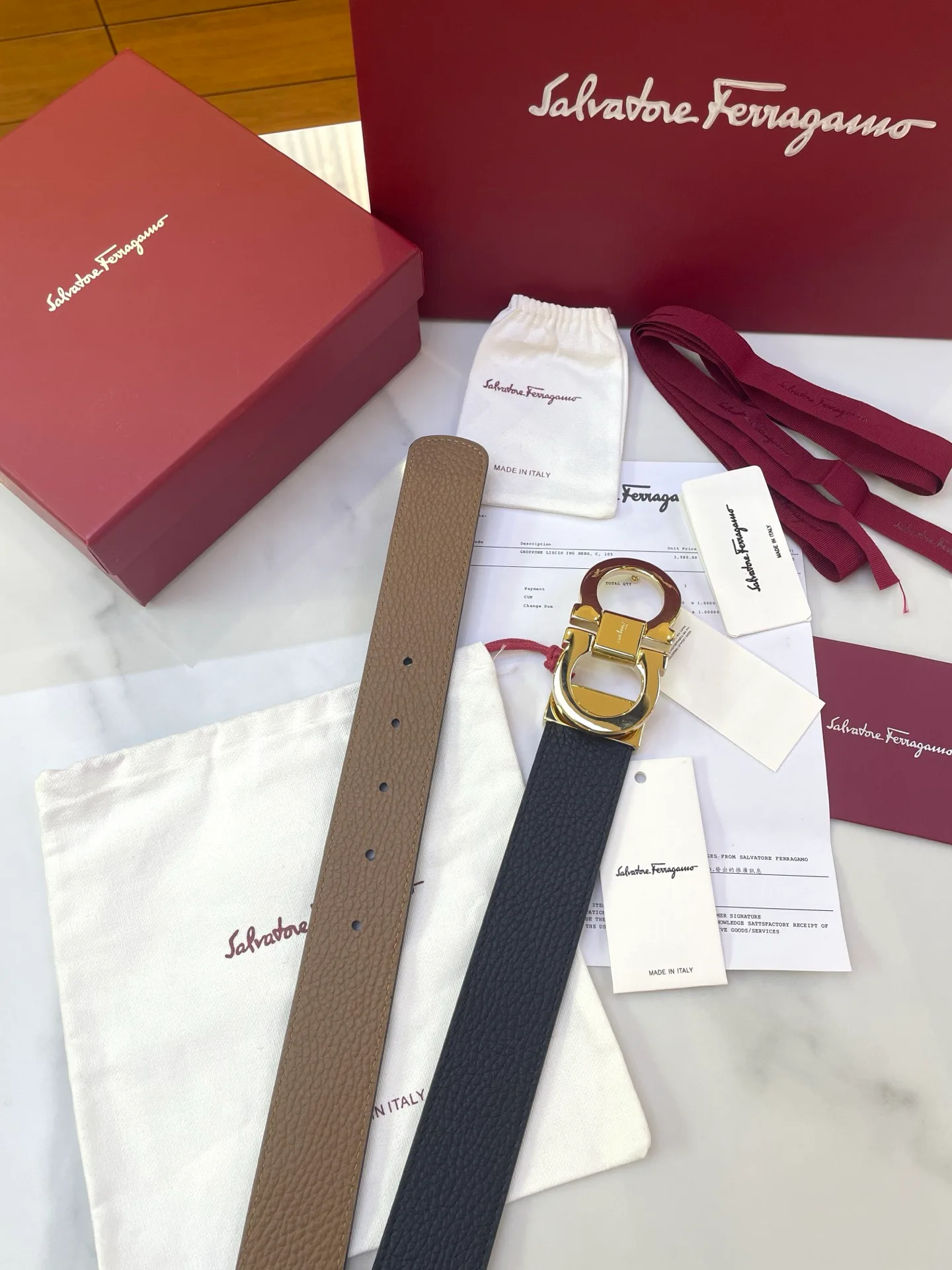 Ремни Salvatore Ferragamo 11576109