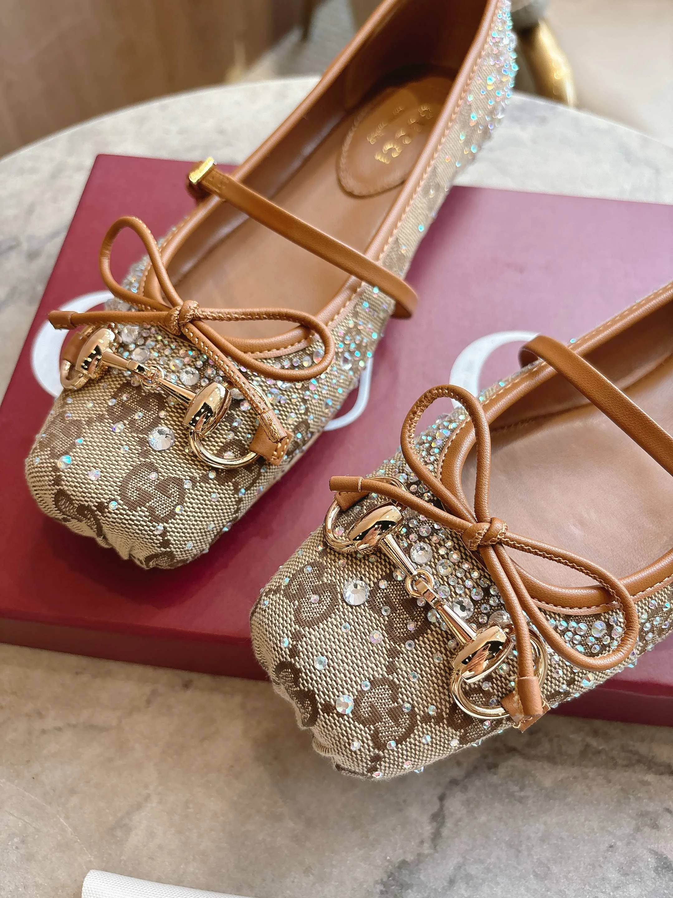 Балетки Женские Gucci 879038