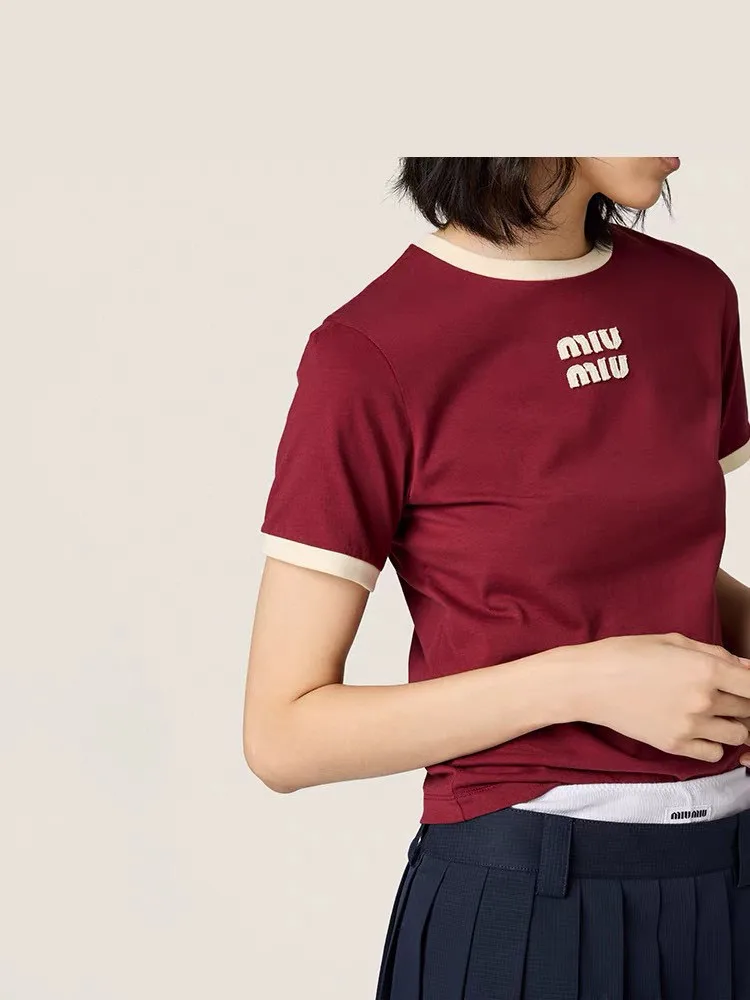 Футболки Женские Miu Miu 9812655