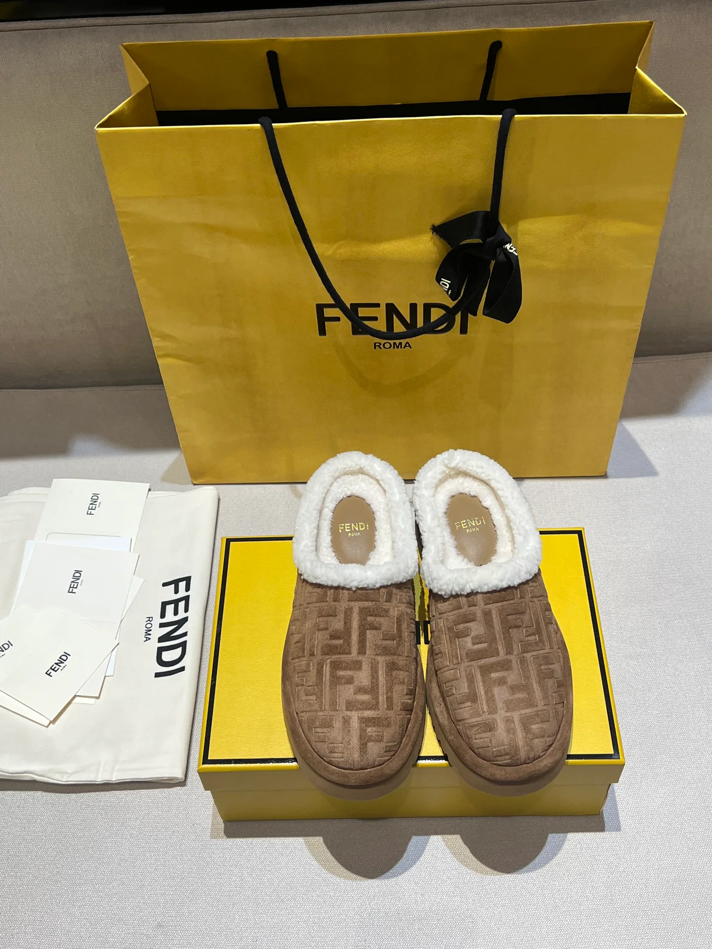 Тапочки Женские Fendi 525958