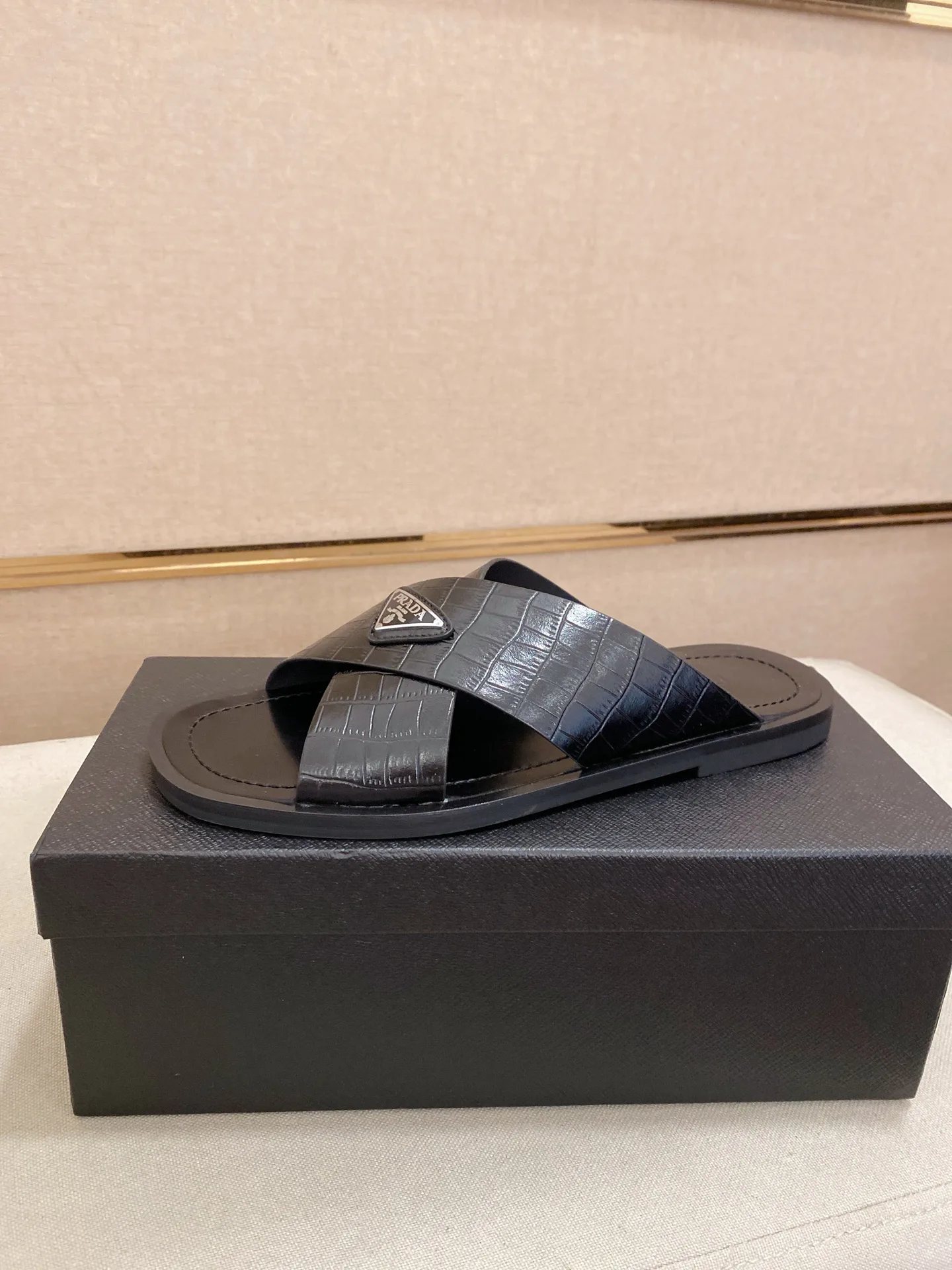 Шлепанцы Мужские Prada 74089