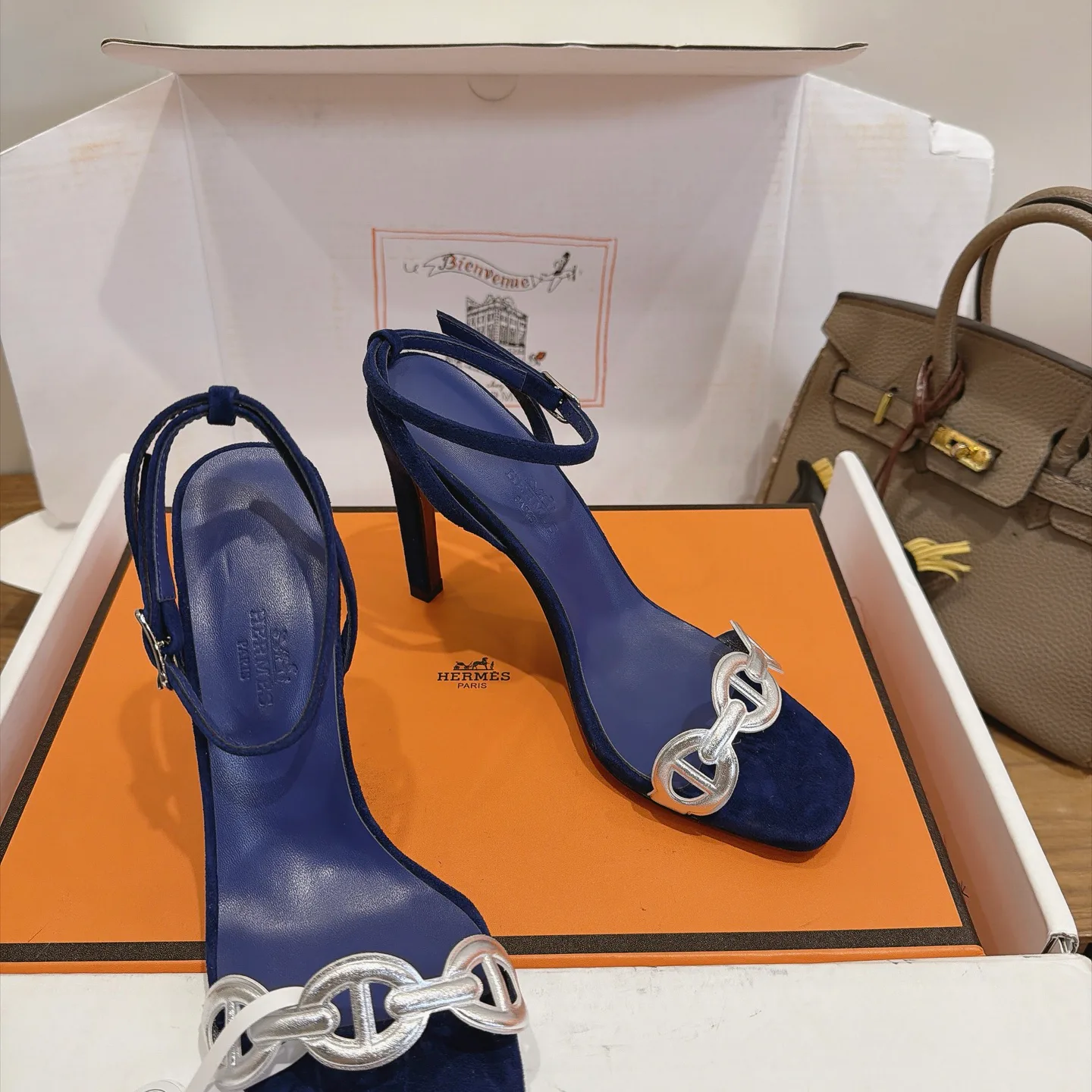Босоножки Женские Hermes 19586076