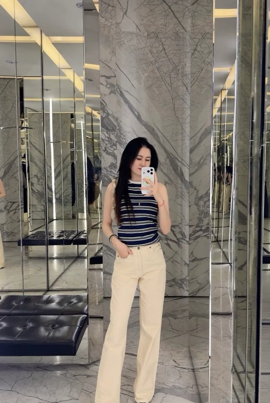 Топы Женские Saint Laurent 11634047