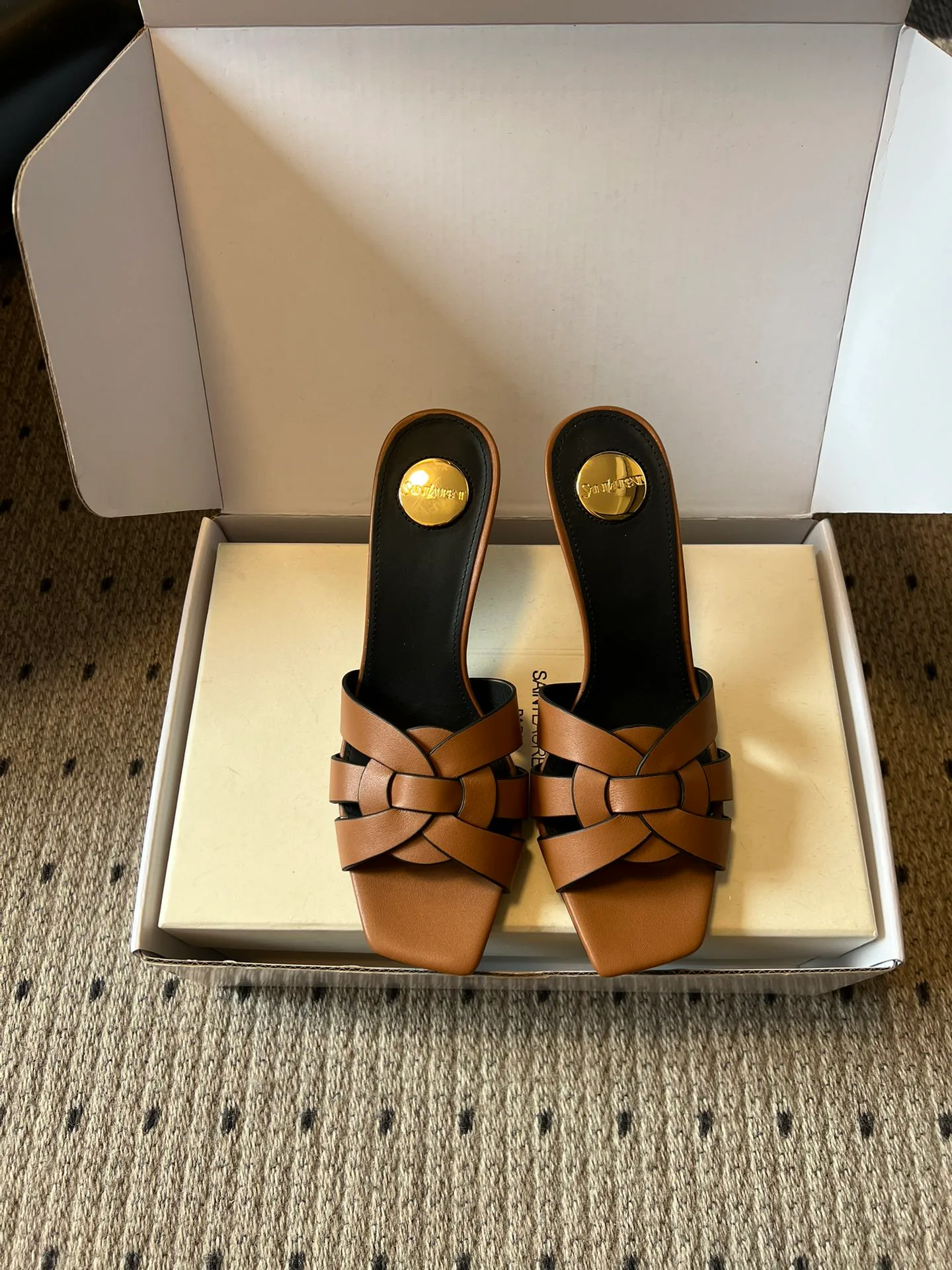 Босоножки Женские Saint Laurent 11239419