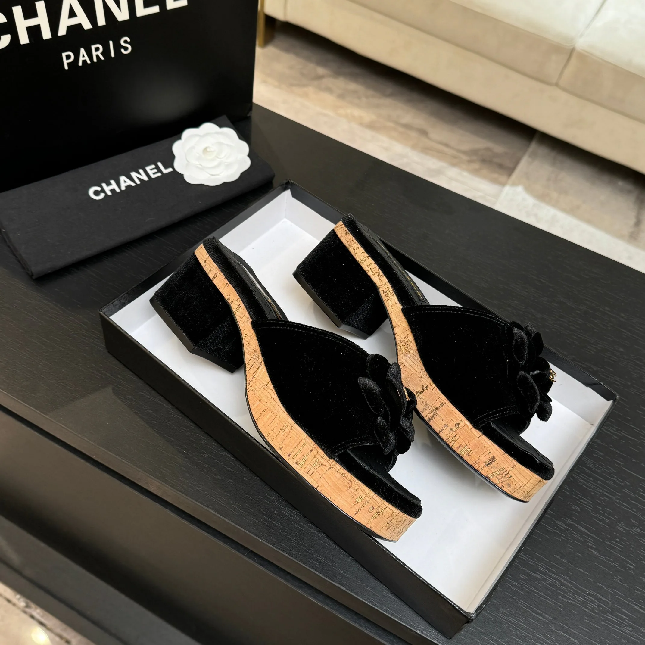 Босоножки Женские Chanel 808332