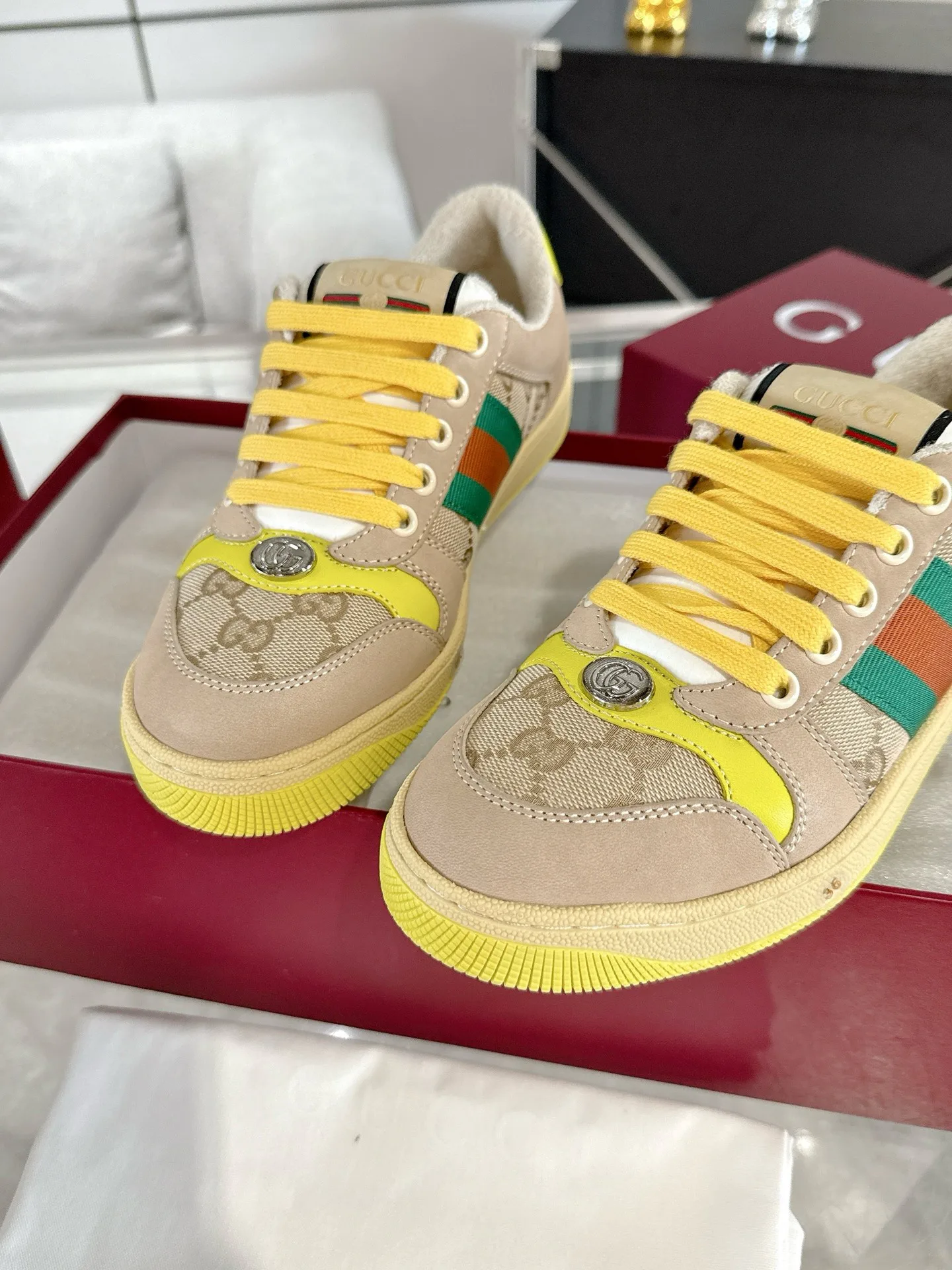 Кроссовки Мужские Gucci 3987018