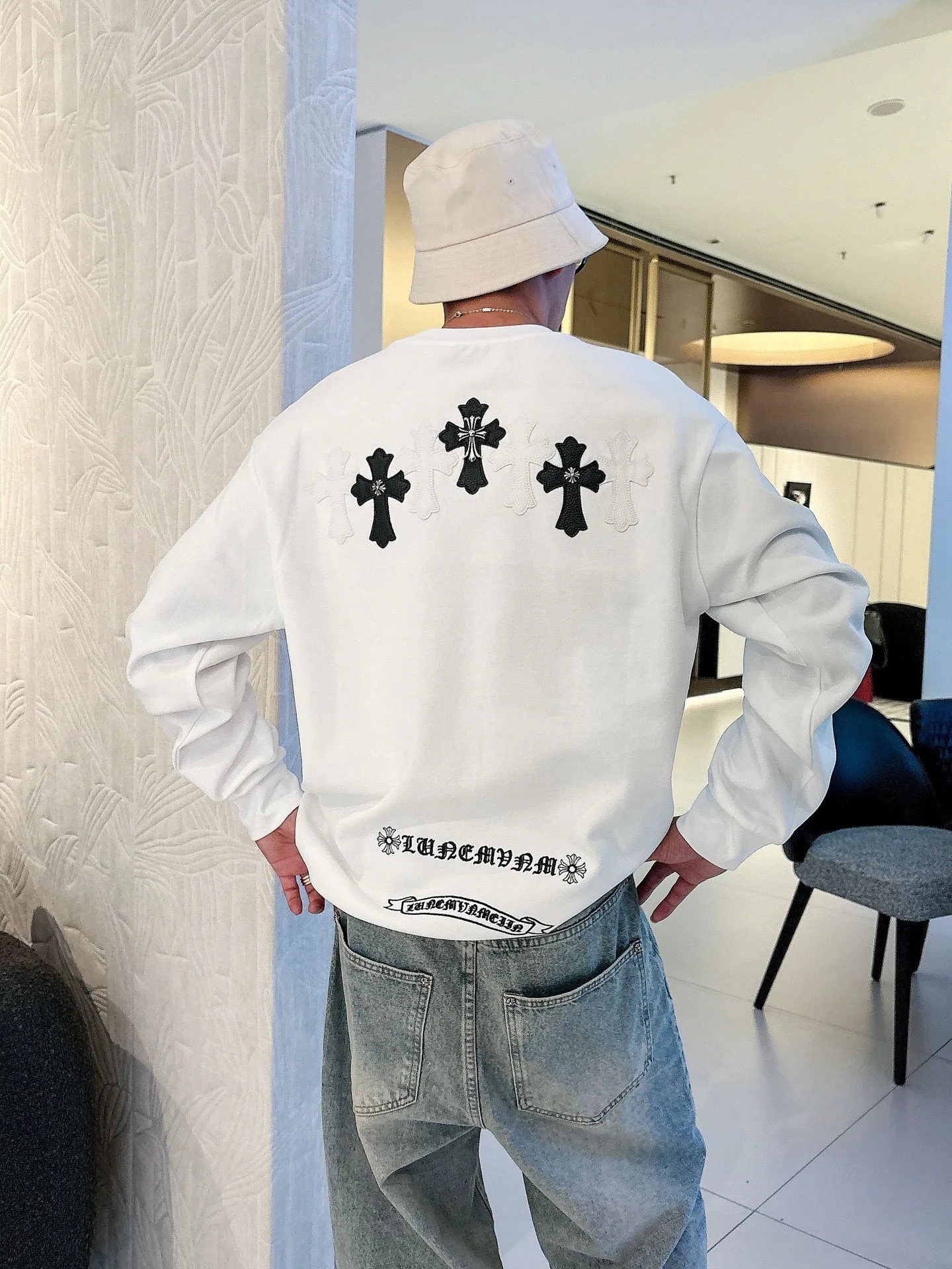 Свитшоты И Худи Мужские Chrome Hearts 787686