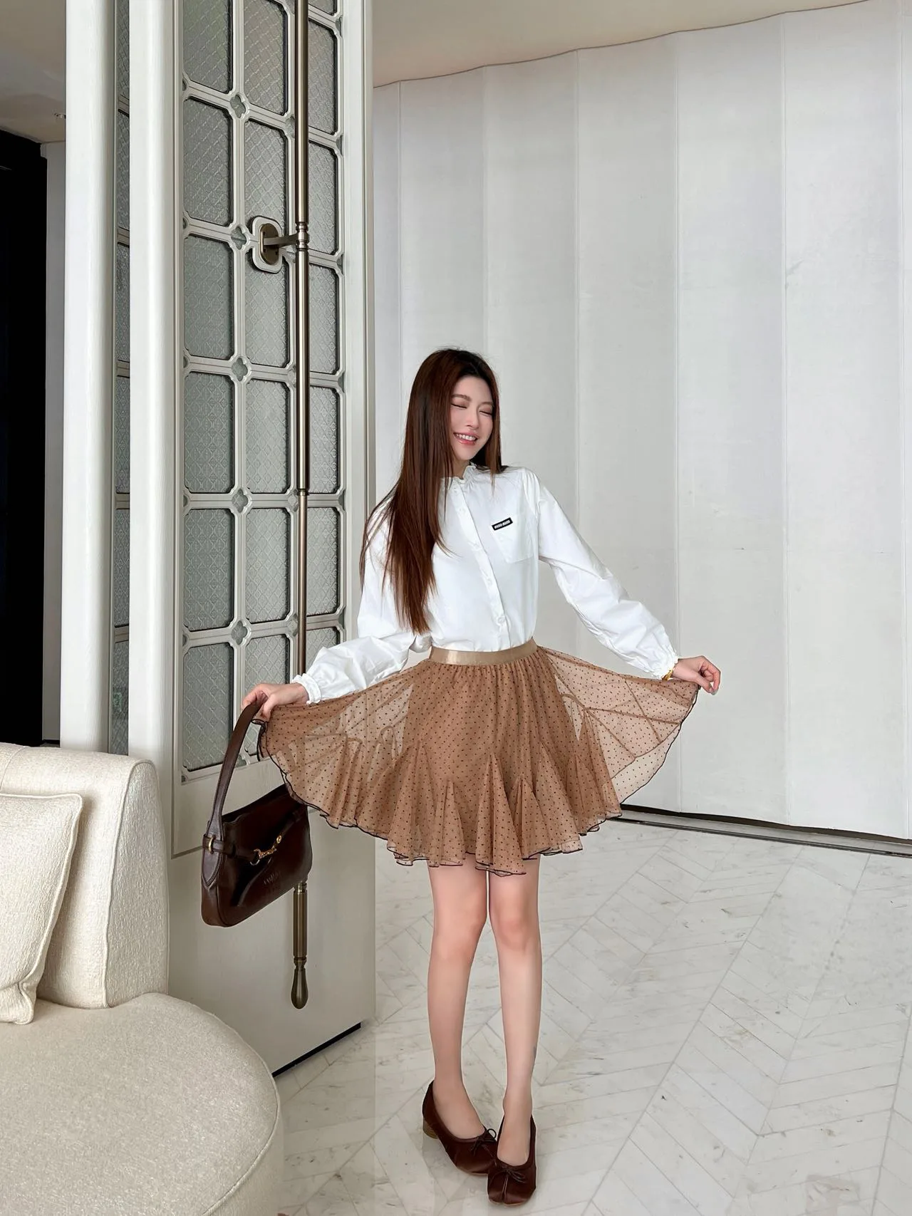 Рубашки Женские Miu Miu 12592793