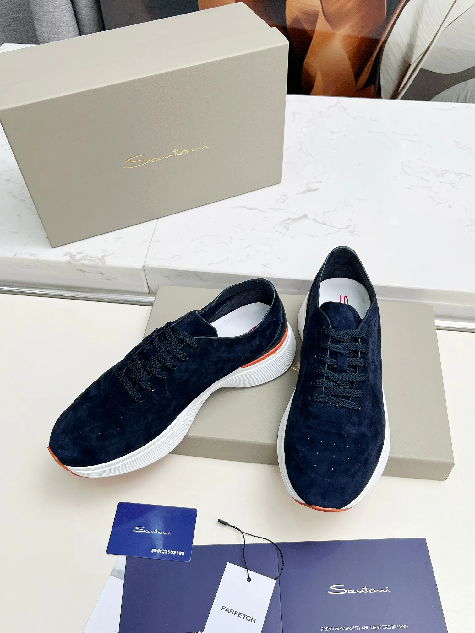 Кроссовки Мужские Santoni 1845414