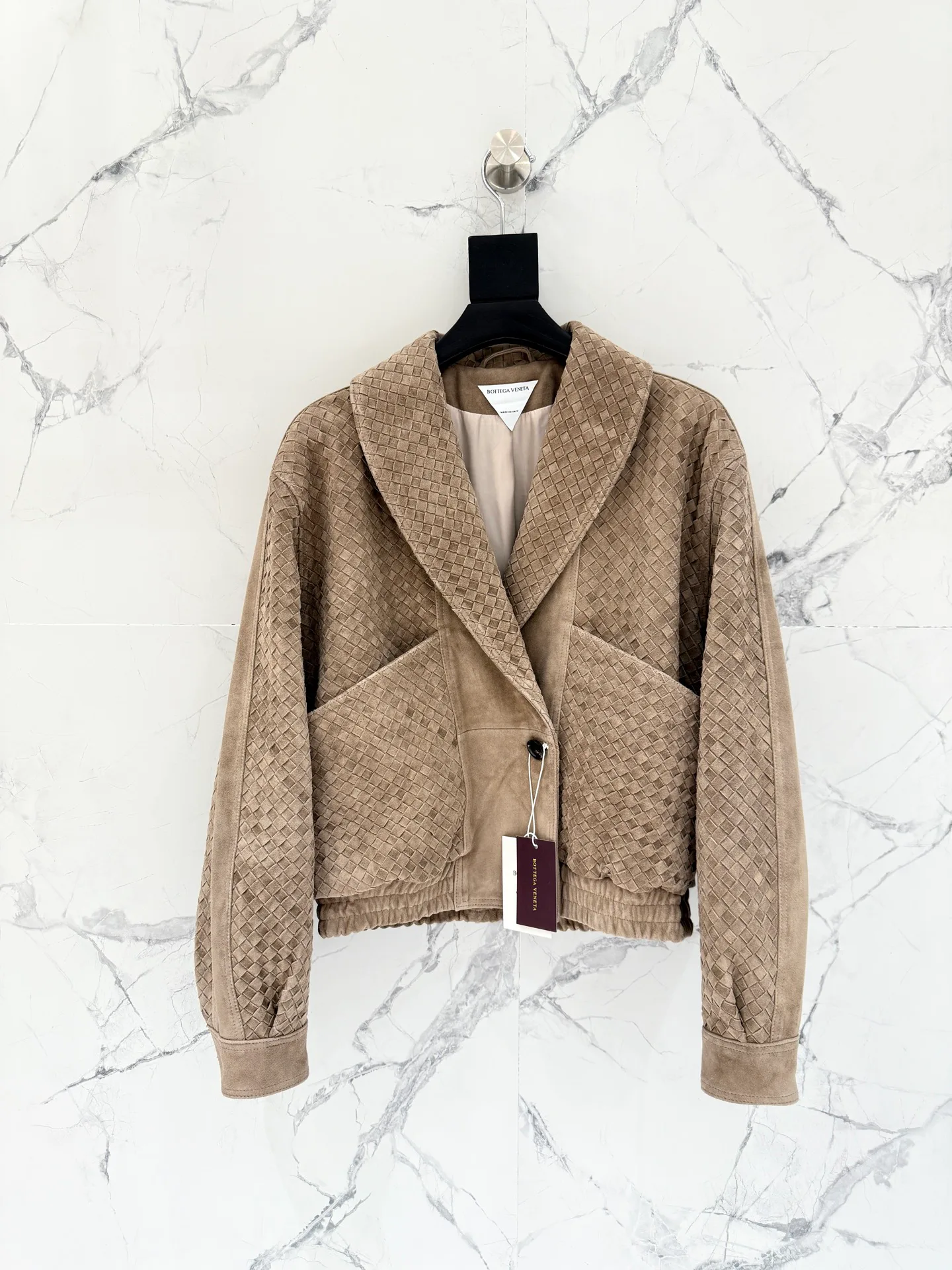 Кожаные Куртки И Дублёнки Женские Bottega Veneta 18699852