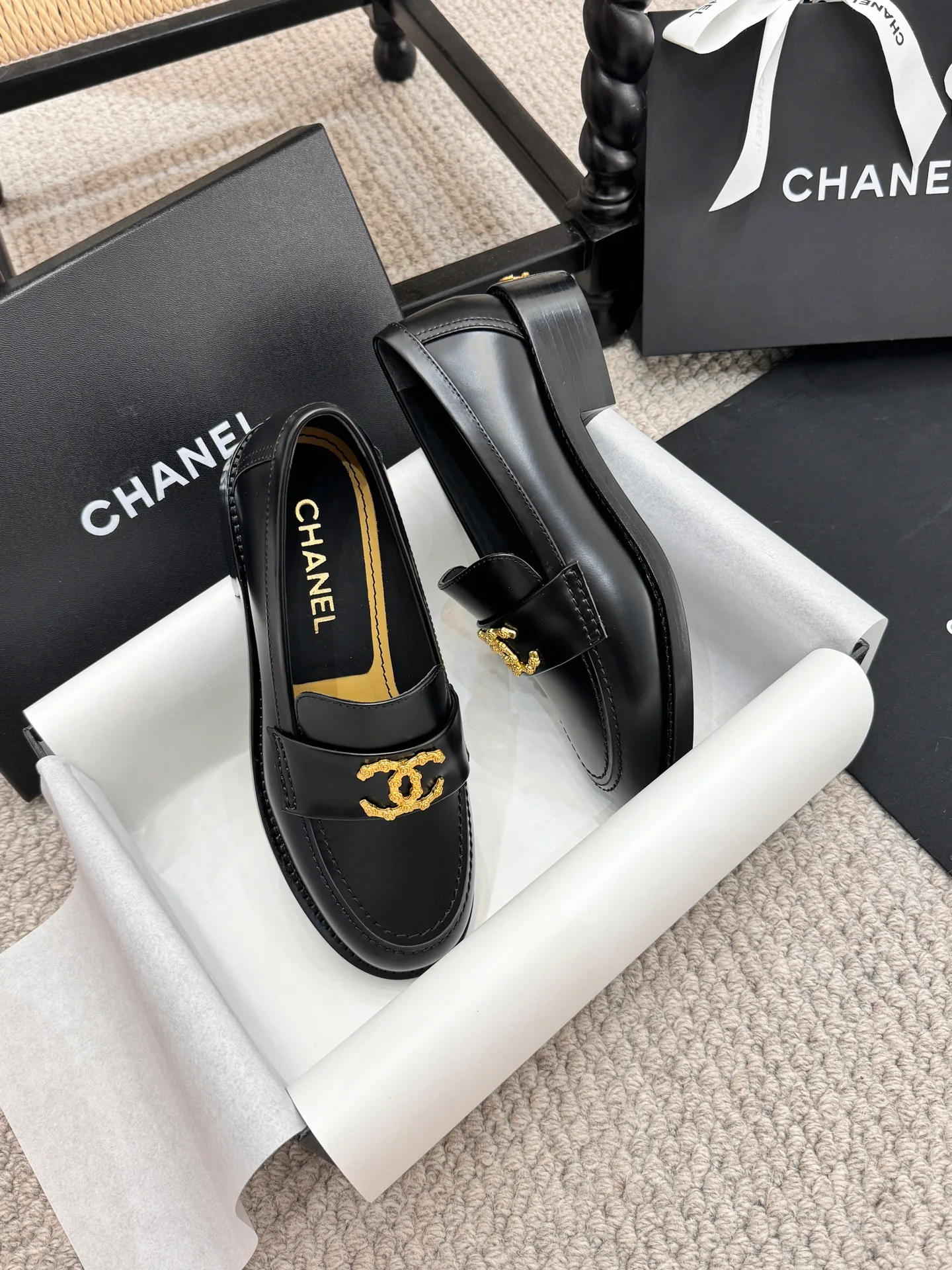 Лоферы И Мокасины Женские Chanel 19359410