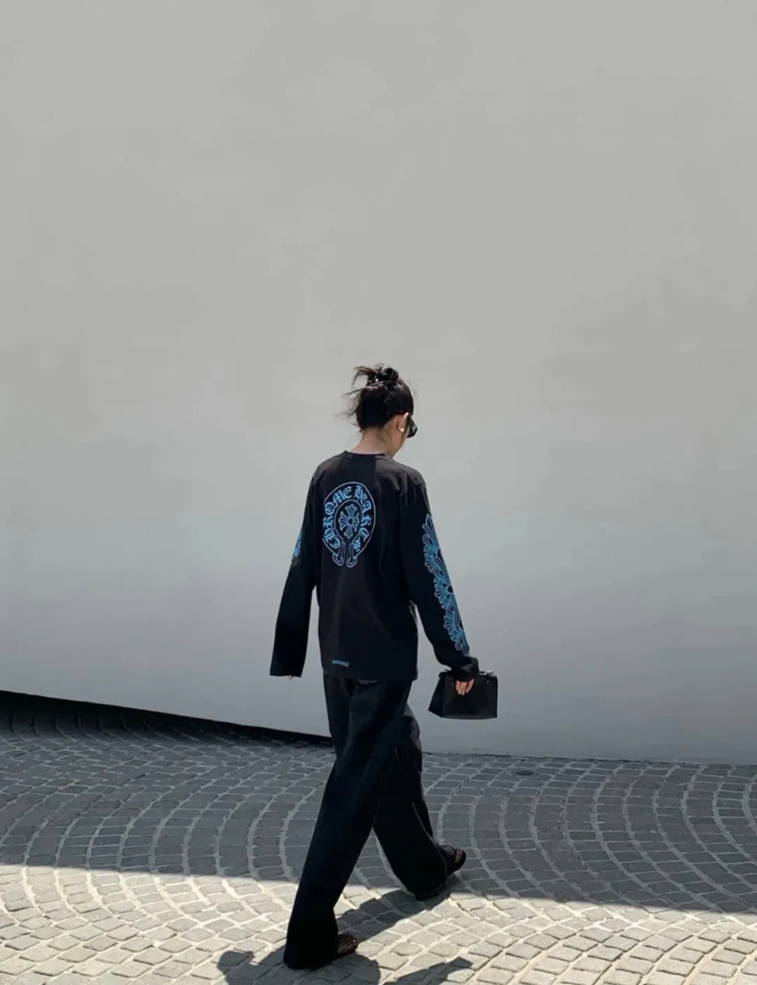 Лонгсливы Мужские Chrome Hearts 11399360