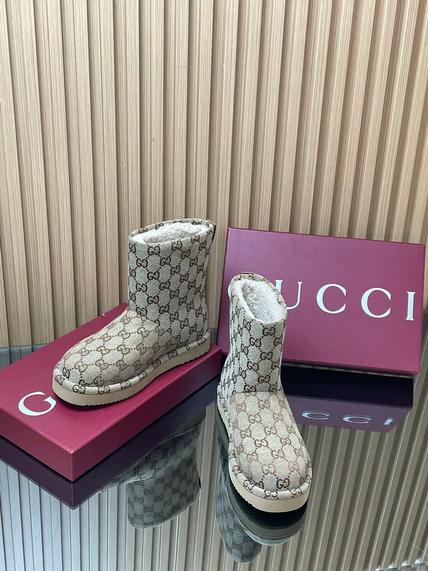 Угги Женские Gucci 575216