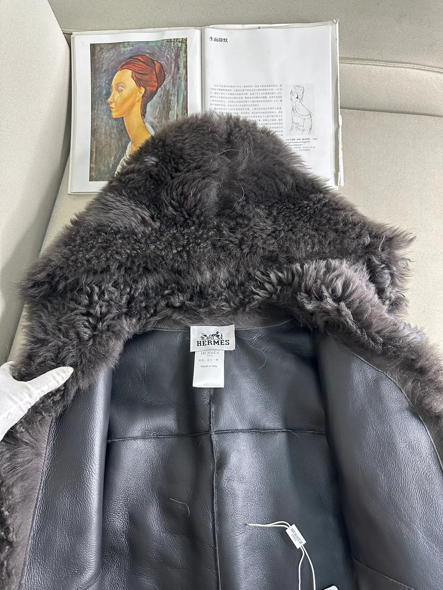 Кожаные Куртки И Дублёнки Женские Hermes 415294