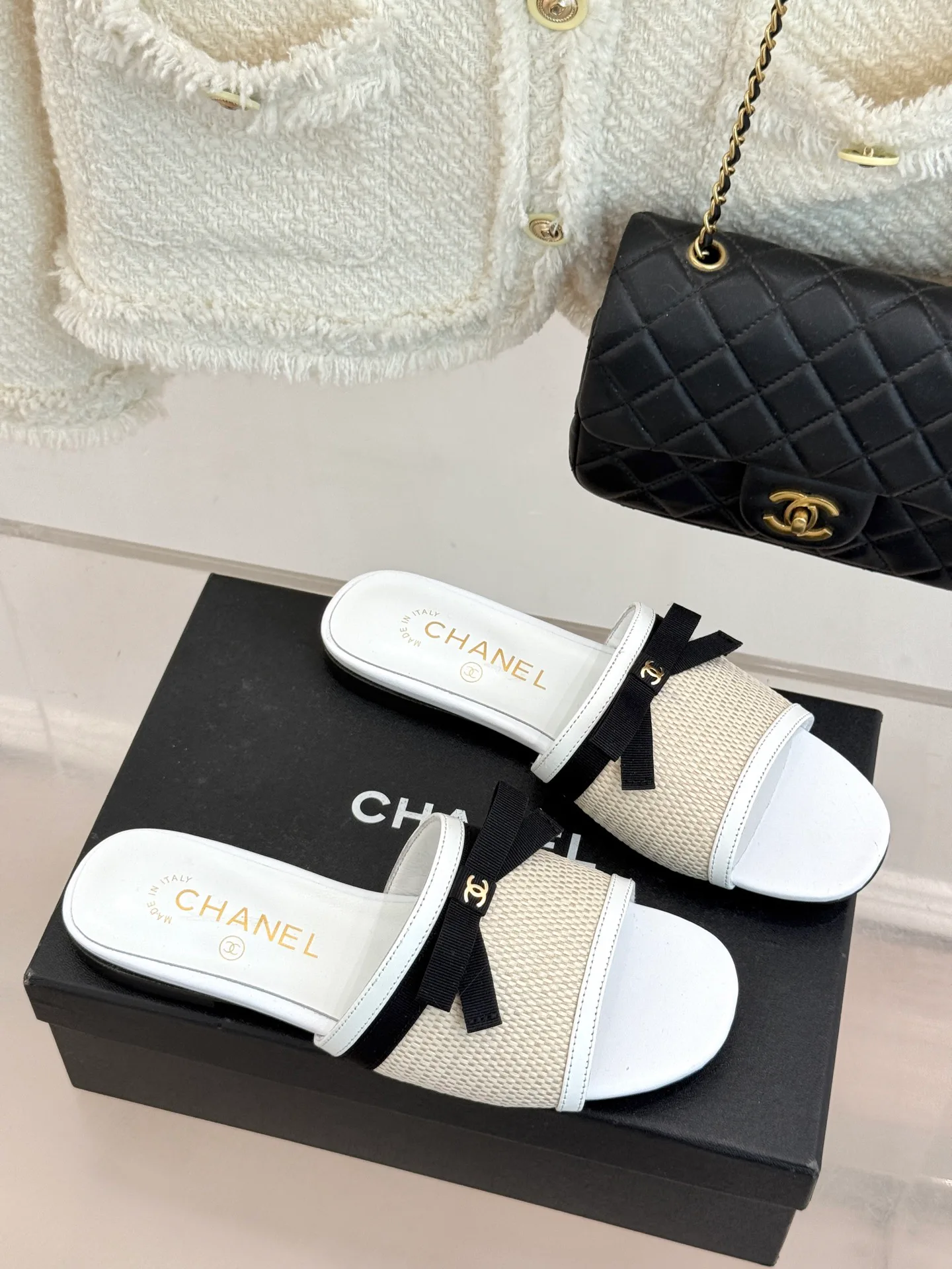 Шлепанцы Женские Chanel 13269285