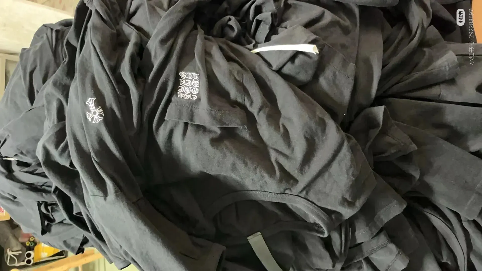 Лонгсливы Женские Chrome Hearts 412889