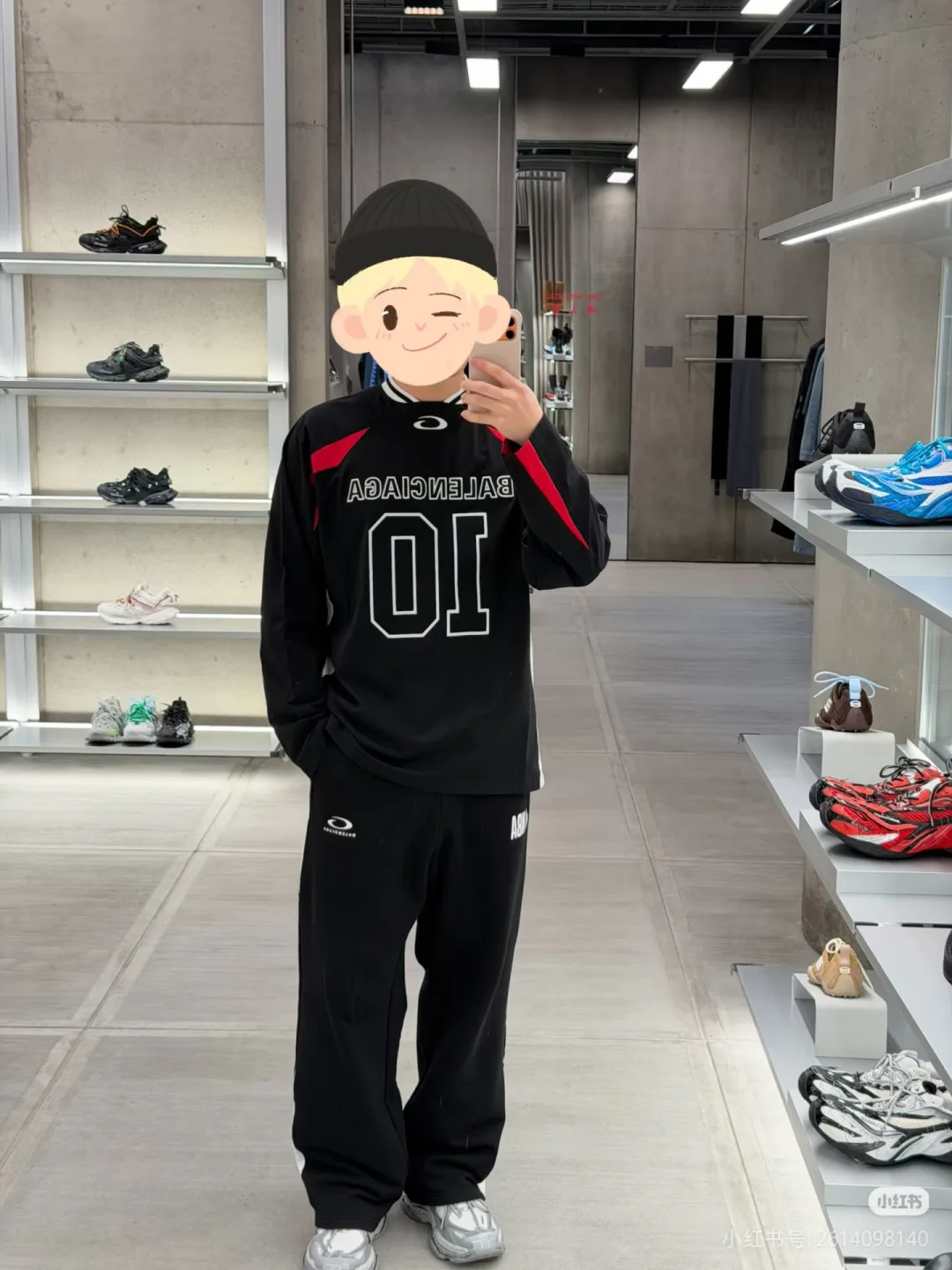 Лонгсливы Мужские Balenciaga 11182606