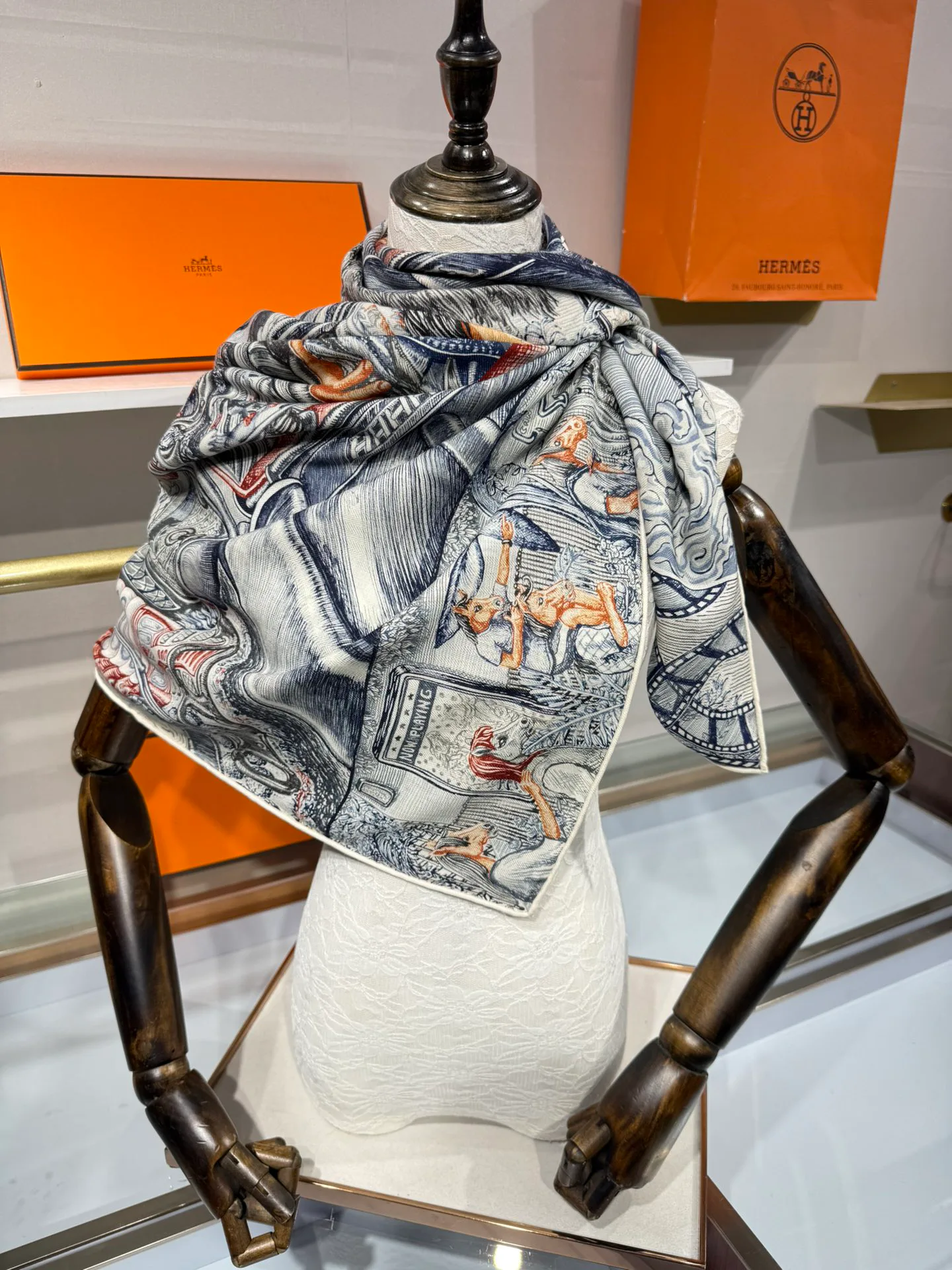 Платки Hermes 12683896