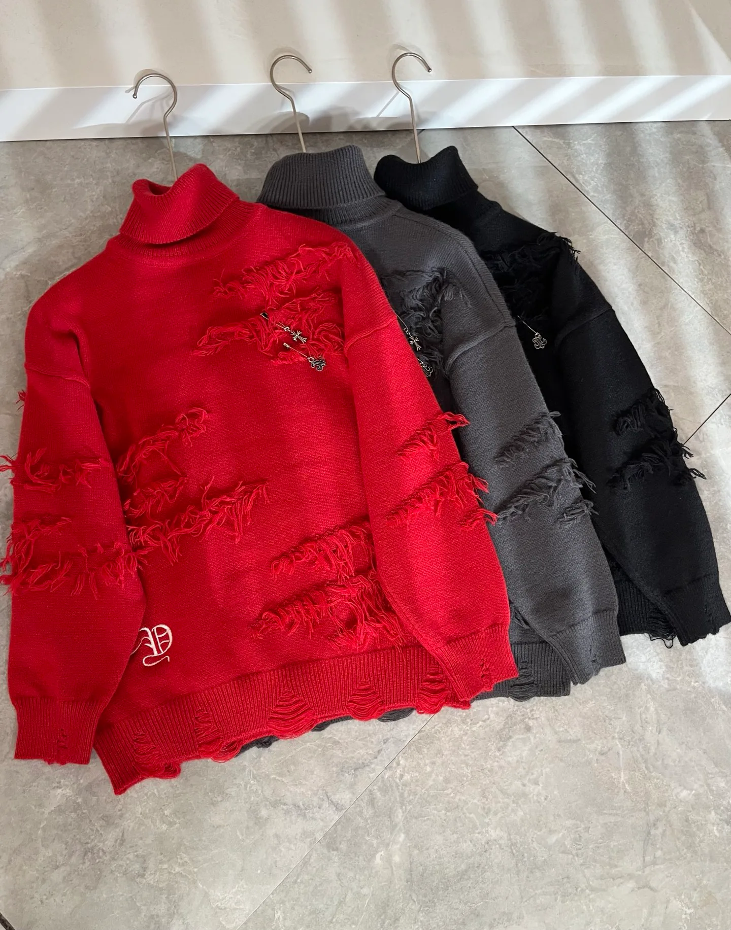 Джемперы И Свитеры Мужские Chrome Hearts 798882