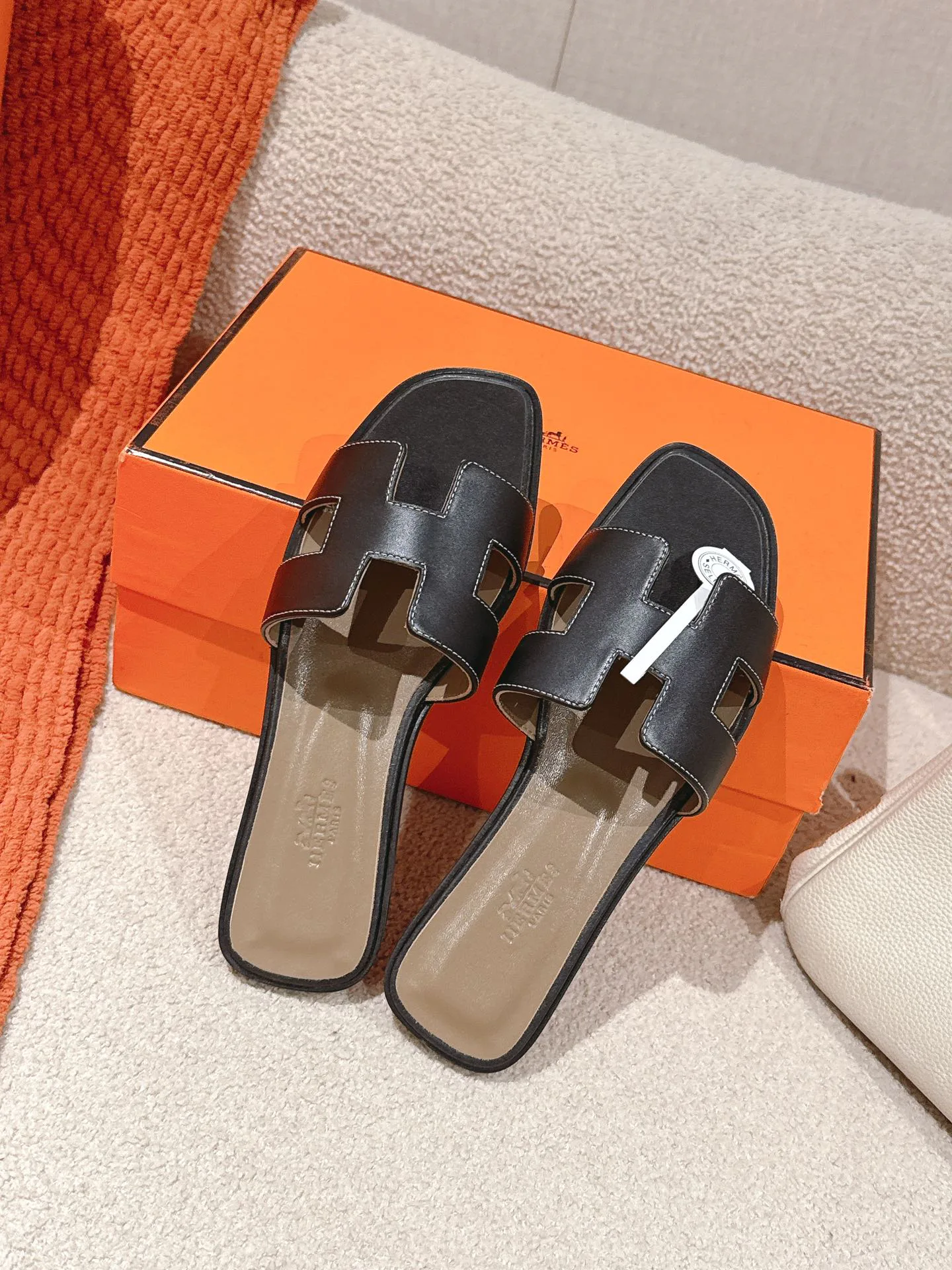 Шлепанцы Женские Hermes 34258