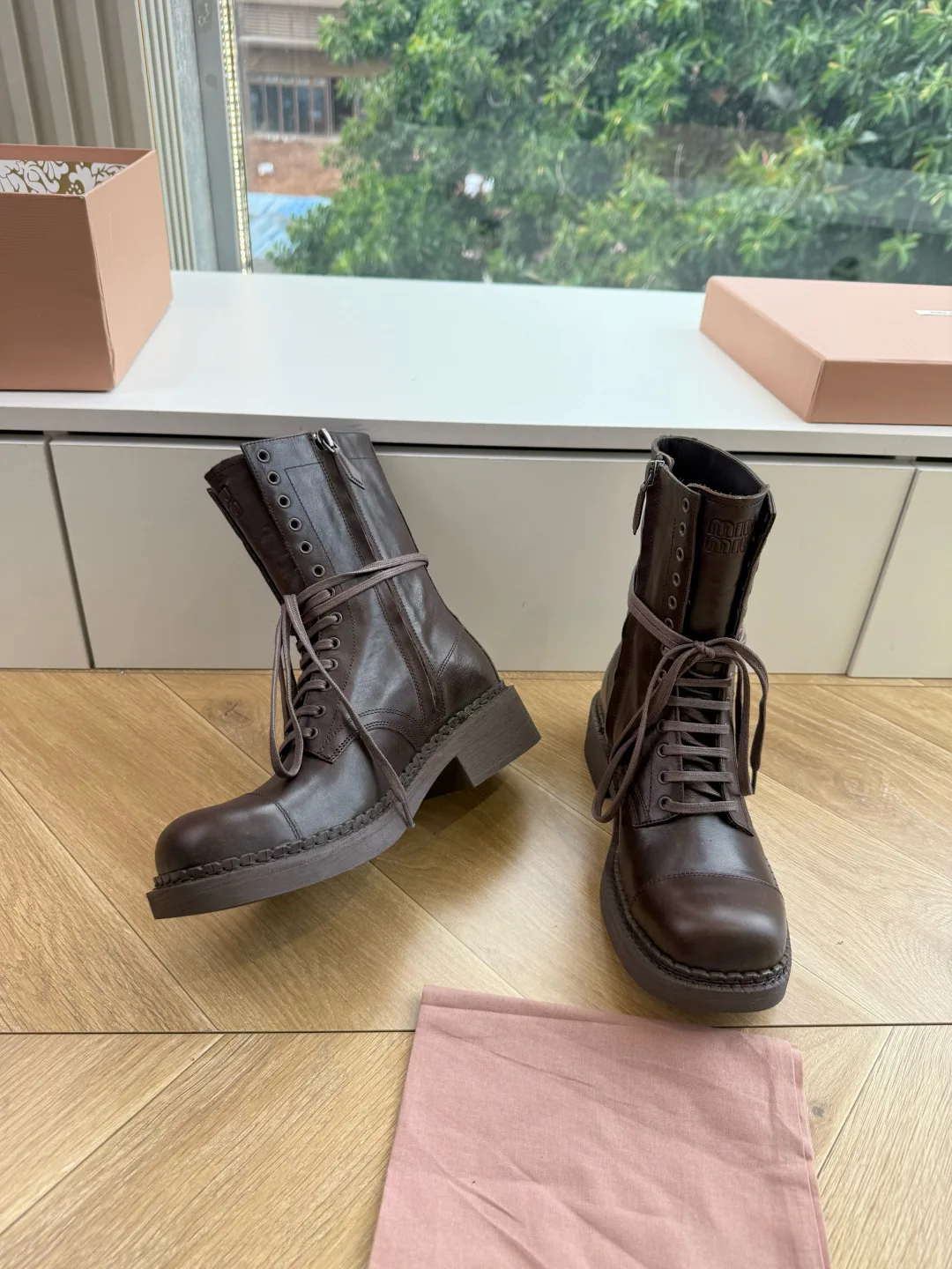 Ботинки Женские Miu Miu 18142694