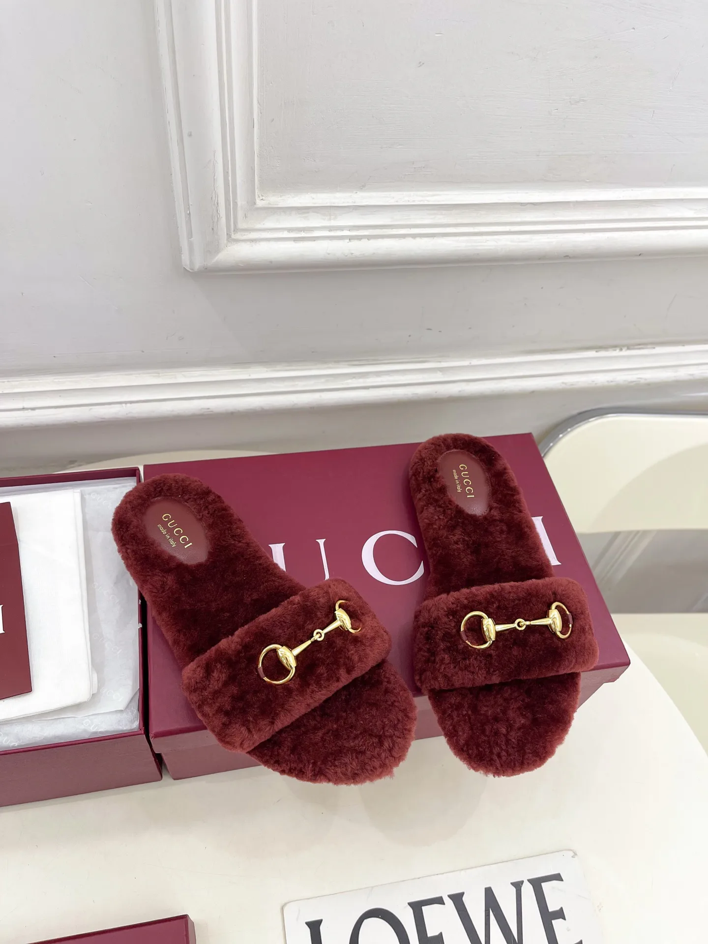 Тапочки Женские Gucci 385019