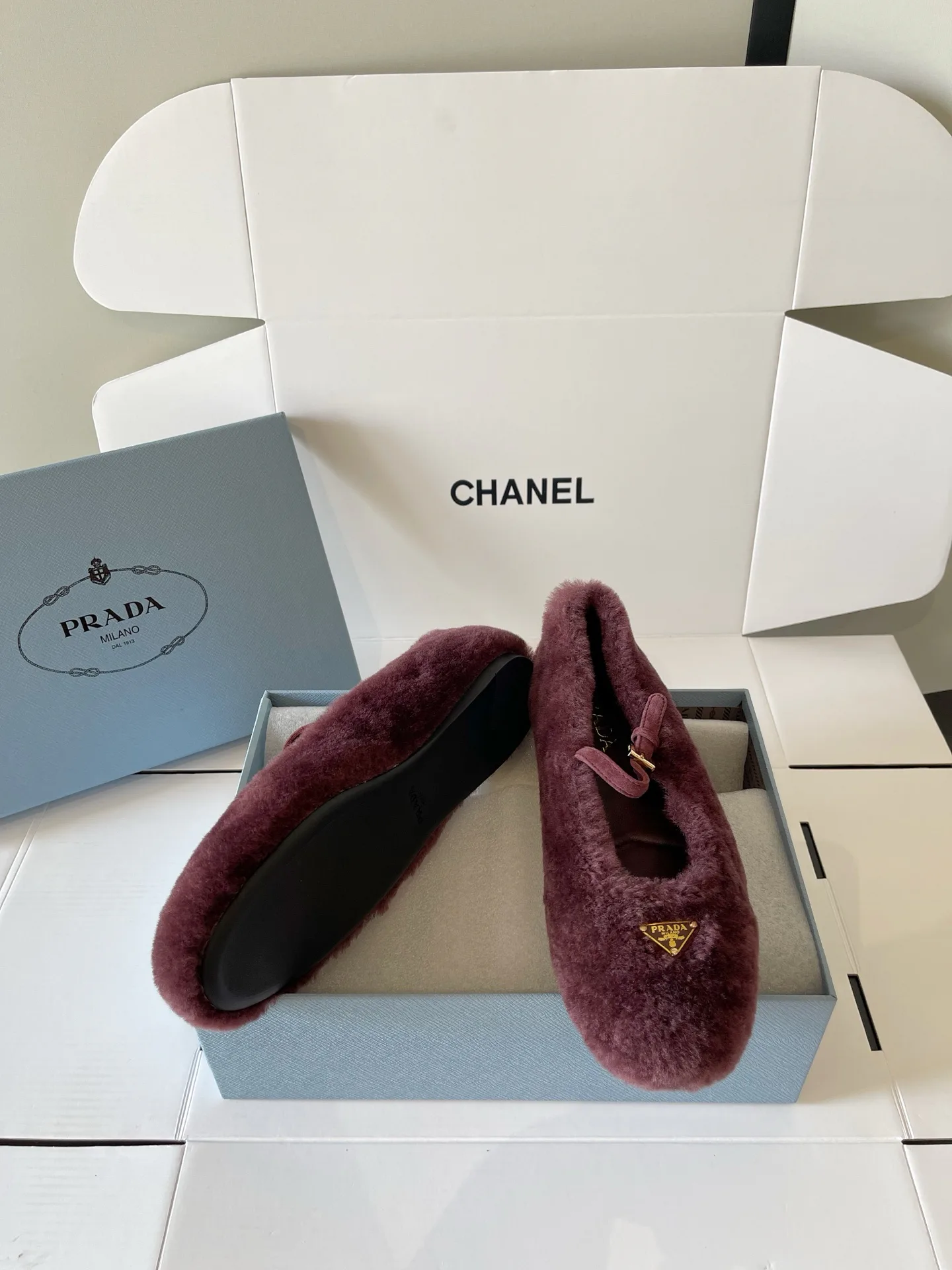 Балетки Женские Prada 18687097