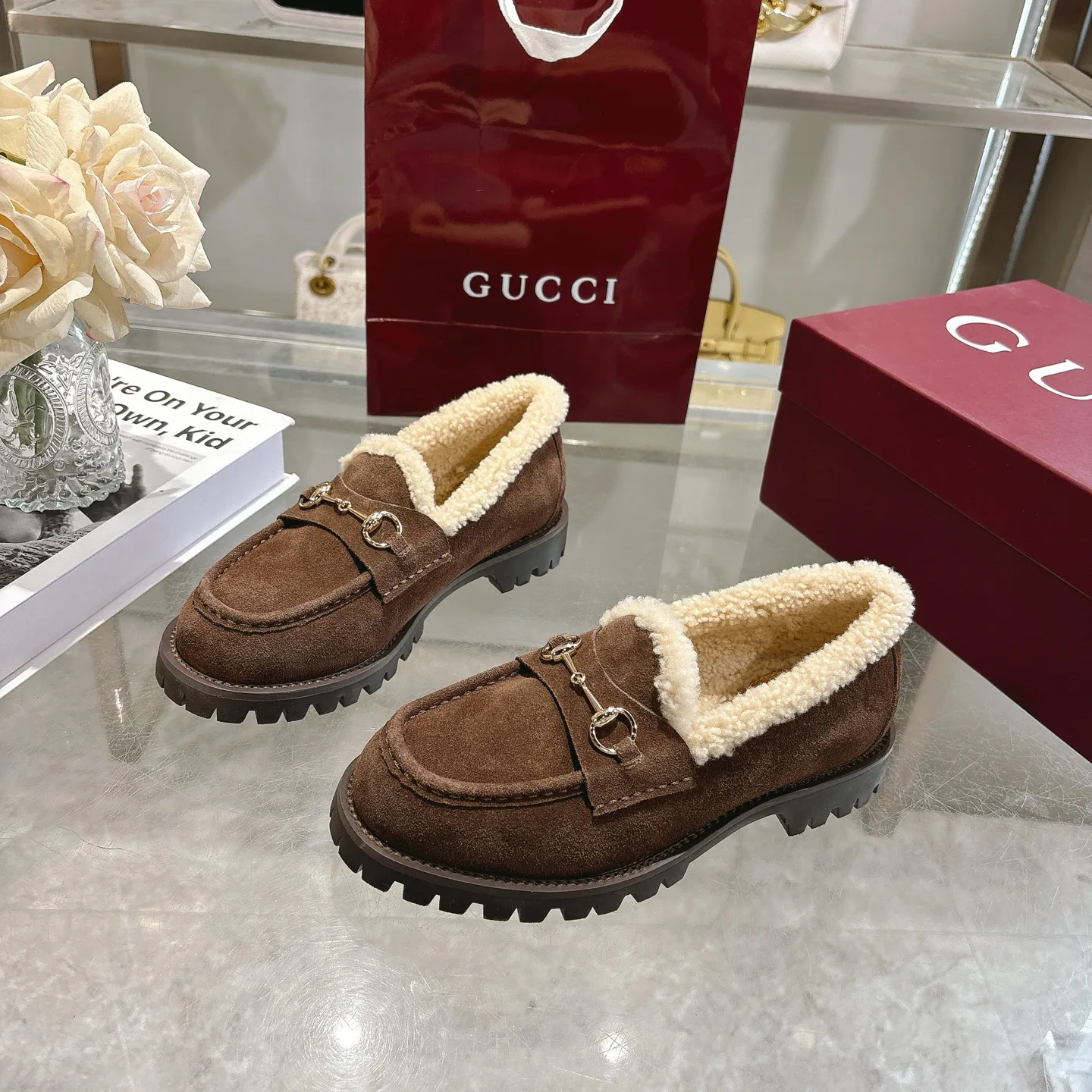 Лоферы Женские Gucci 280580