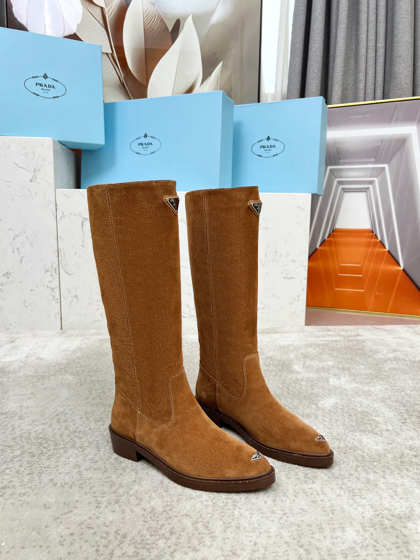 Сапоги Женские Prada 116816