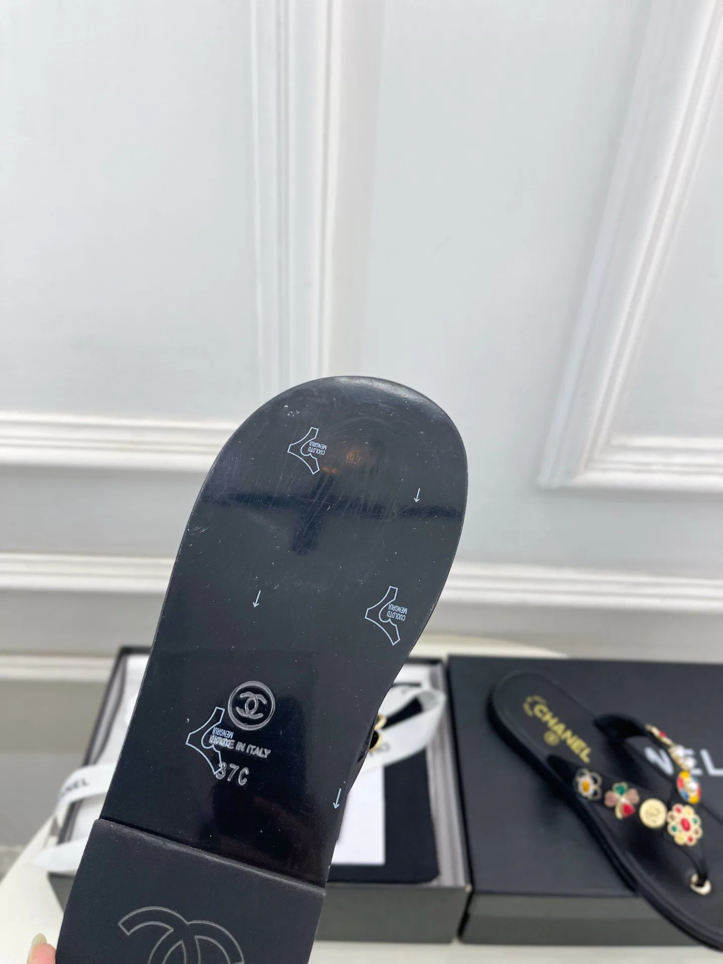 Шлепанцы Женские Chanel 4515853